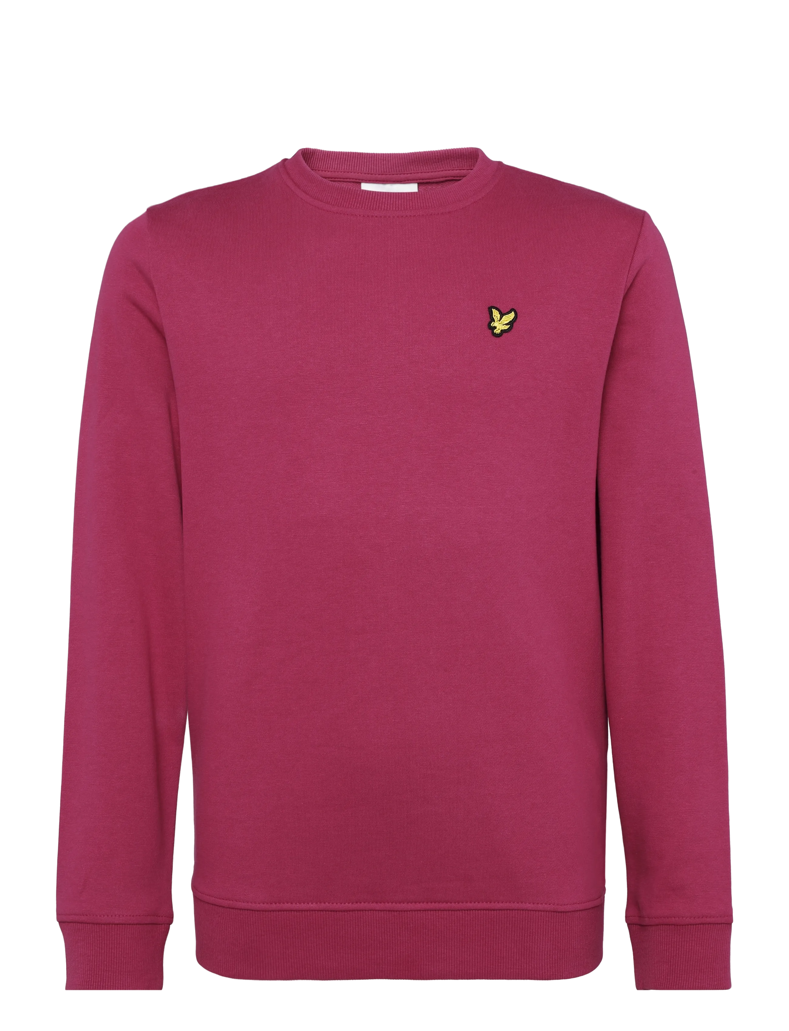 Lyle & Scott Crew Neck Sweatshirt - Lyle & Scott - RICH BURGUNDY / burgundy