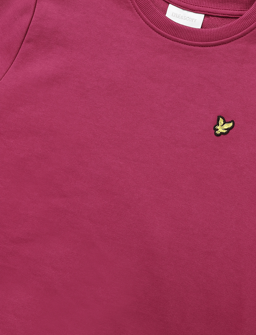 Lyle & Scott - Crew Neck Sweatshirt - sweatshirts - rich burgundy - 2