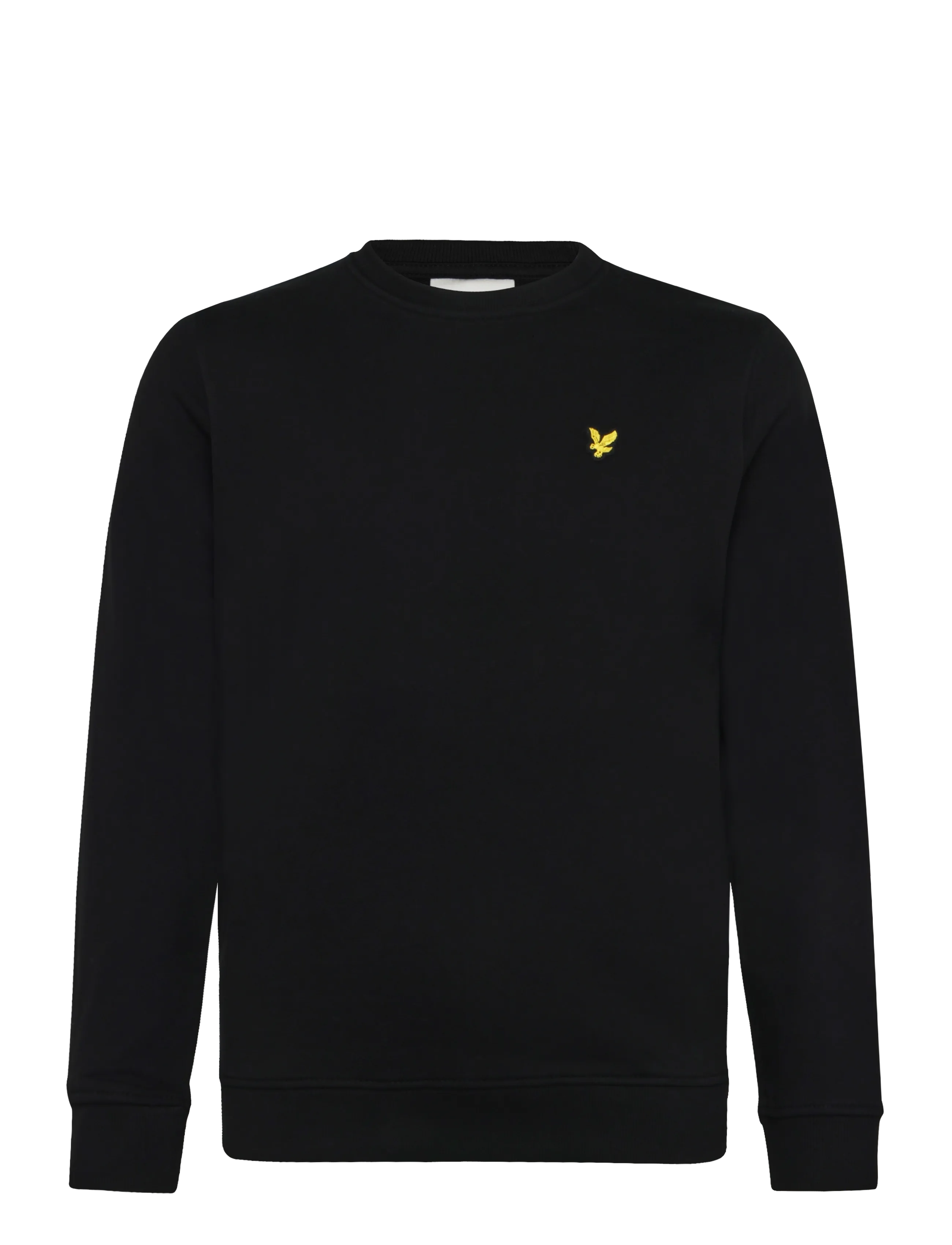 Lyle & Scott Crew Neck Sweatshirt - Op til 25% - SADDLE / black
