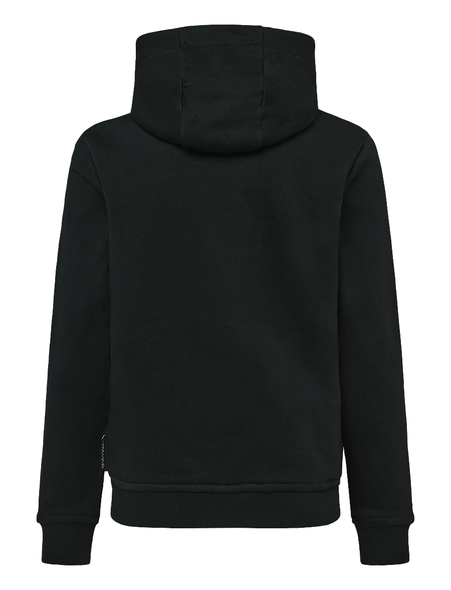 Lyle & Scott - Pixelated Eagle Print Hoodie - kapuutsiga pusad - jet black - 1