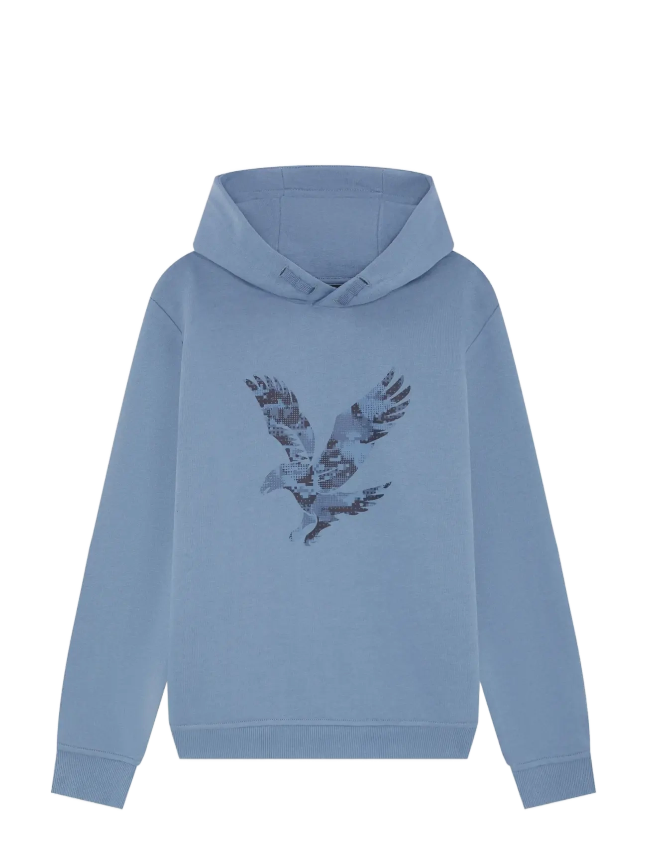 Lyle & Scott Pixelated Eagle Print Hoodie - Shop by age - POWER BLUE / blue