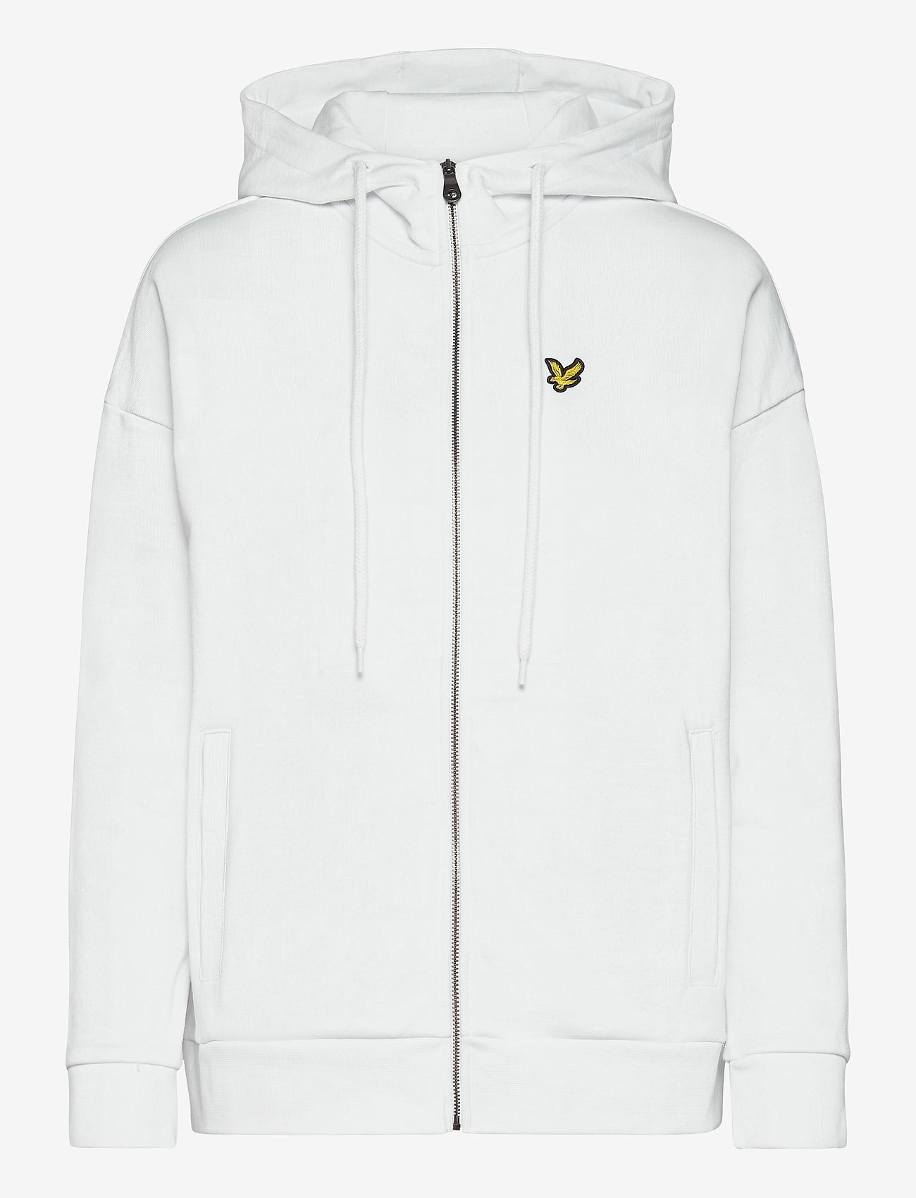 Lyle & Scott - Hooded Zip Through Sweatshirt - white - 0