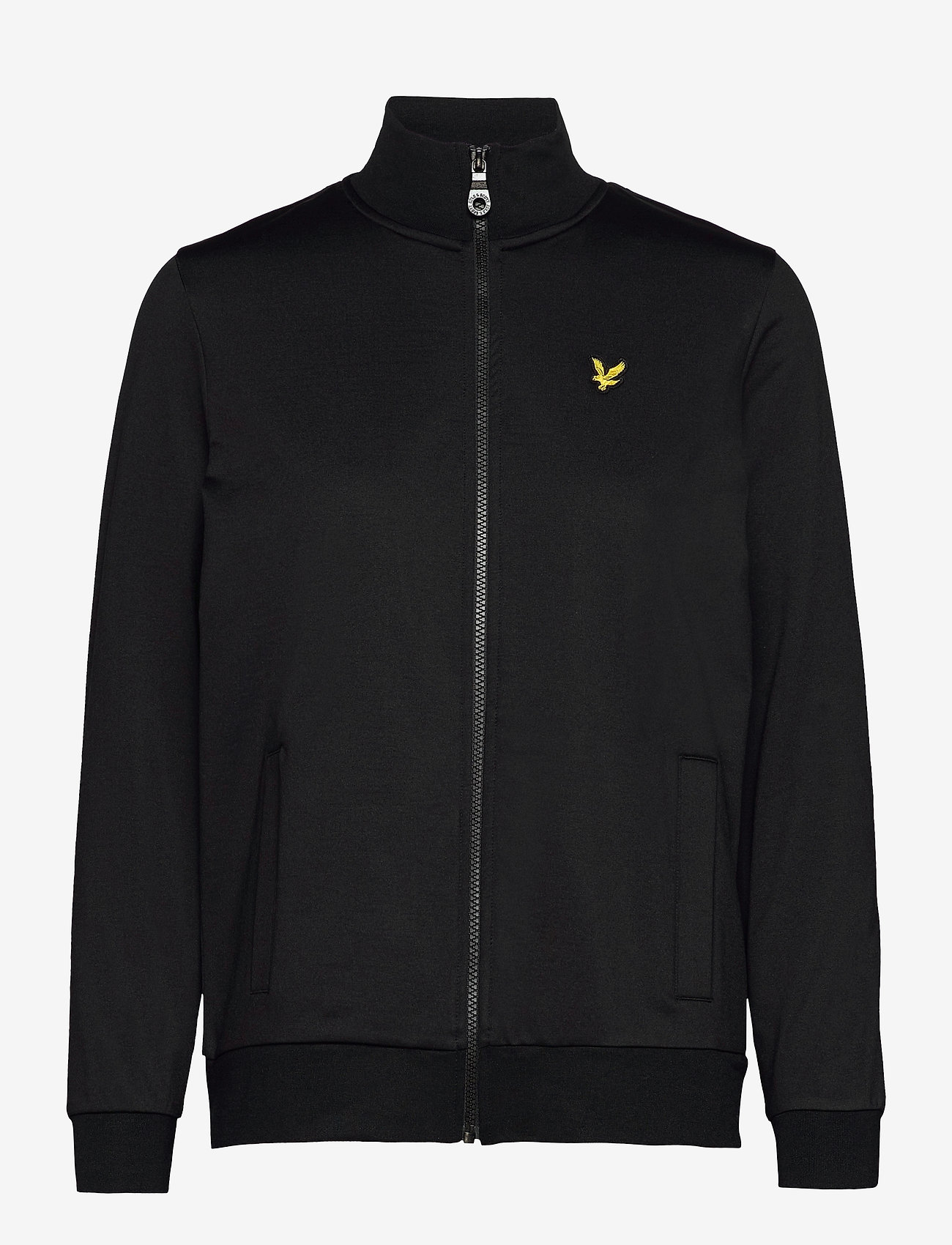 Lyle & Scott - Tricot Funnel Neck - jet black - 0