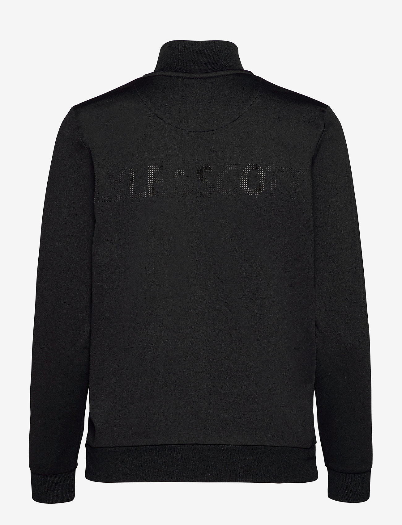 Lyle & Scott - Tricot Funnel Neck - jet black - 1