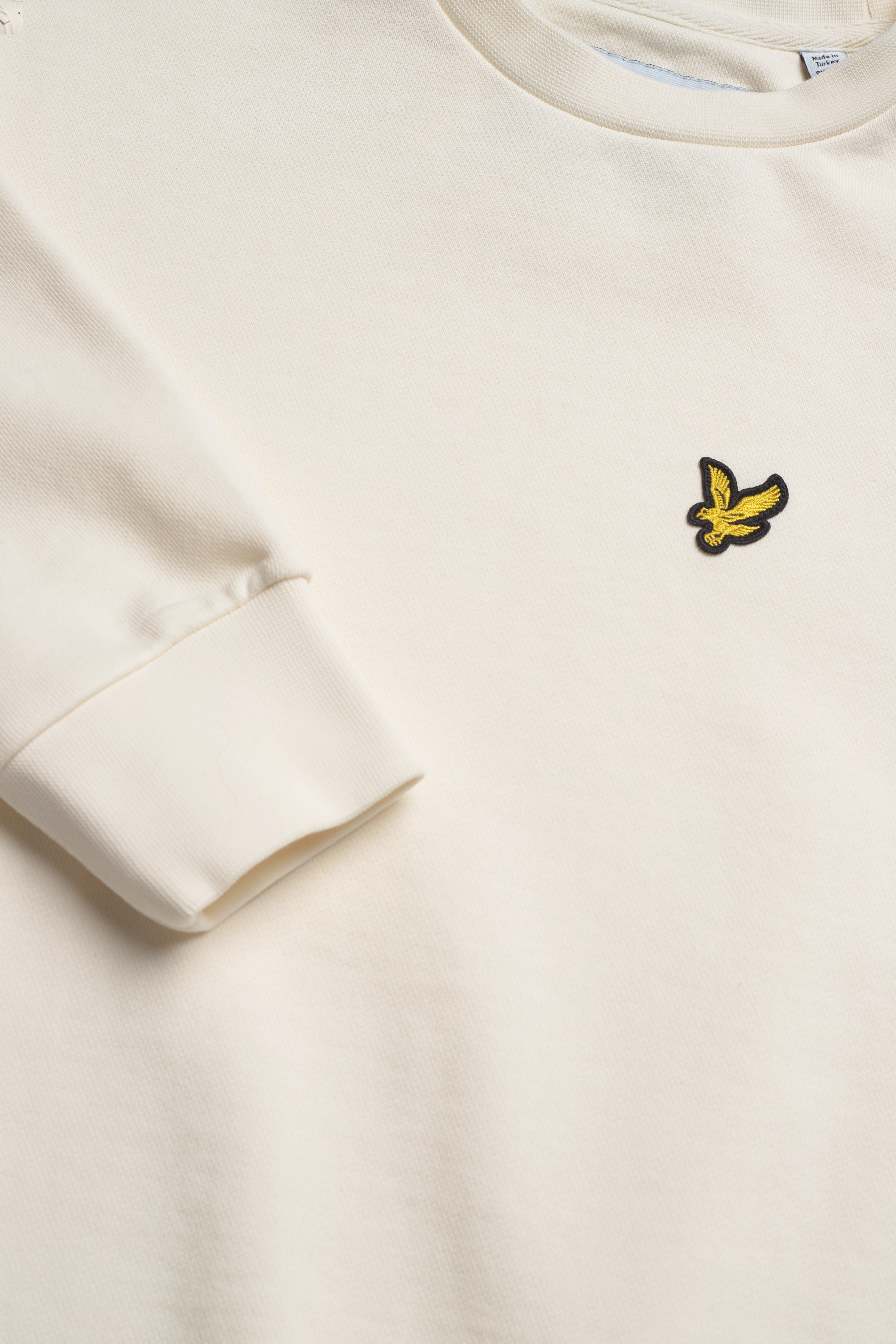 Lyle & Scott - Garment Dye Sweatshirt - ecru - 2