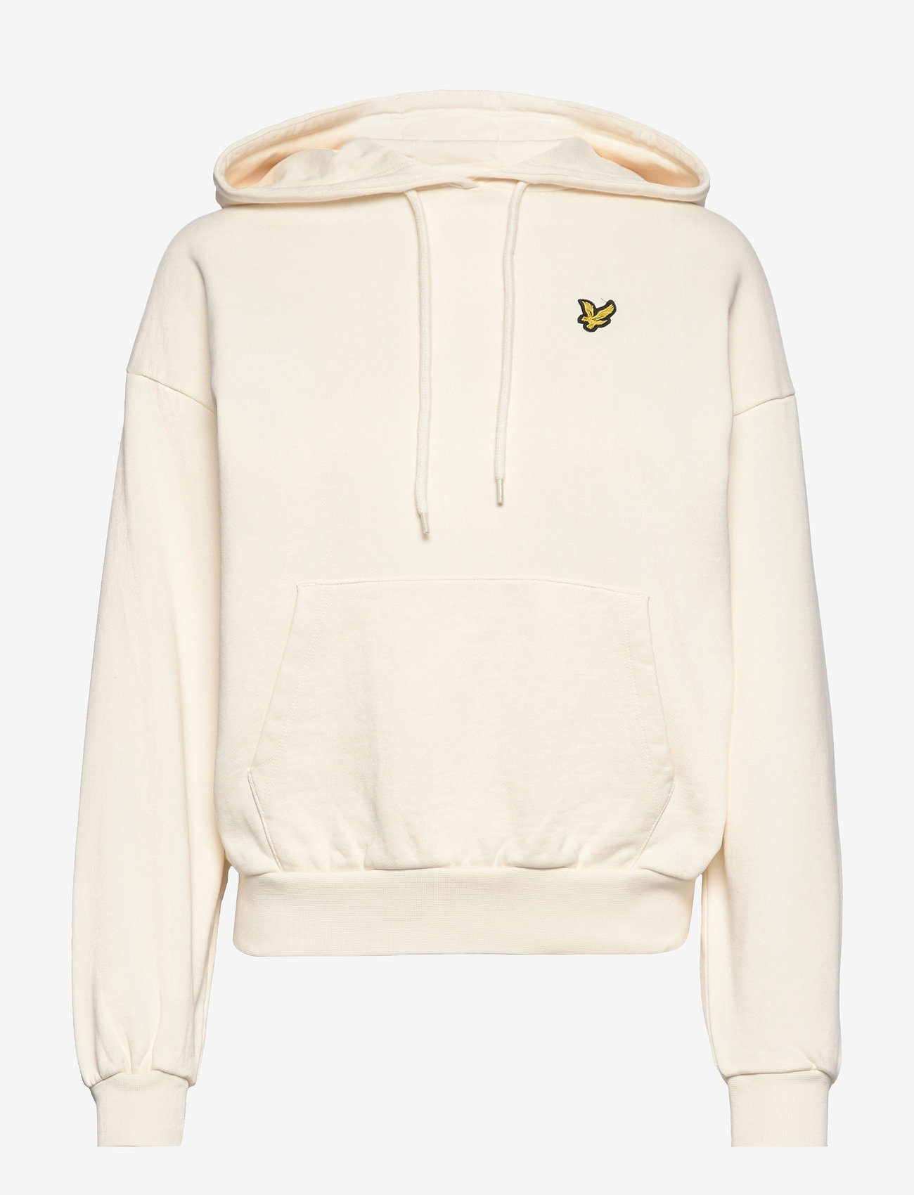 Lyle & Scott - Garment Dye Hoodie - ecru - 0