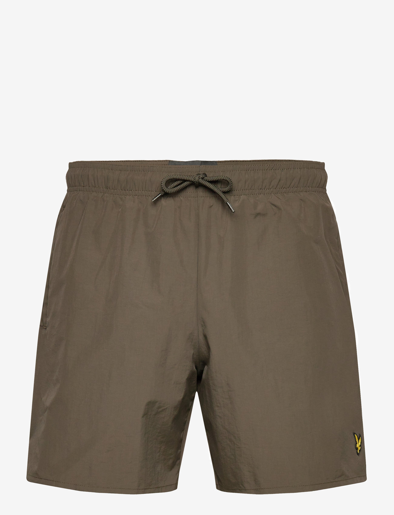 Lyle & Scott - Plain Swimshort - badeshorts - w485 olive - 0