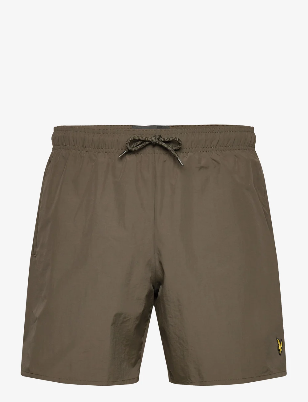 Lyle & Scott - Plain Swimshort - badshorts - w485 olive - 1