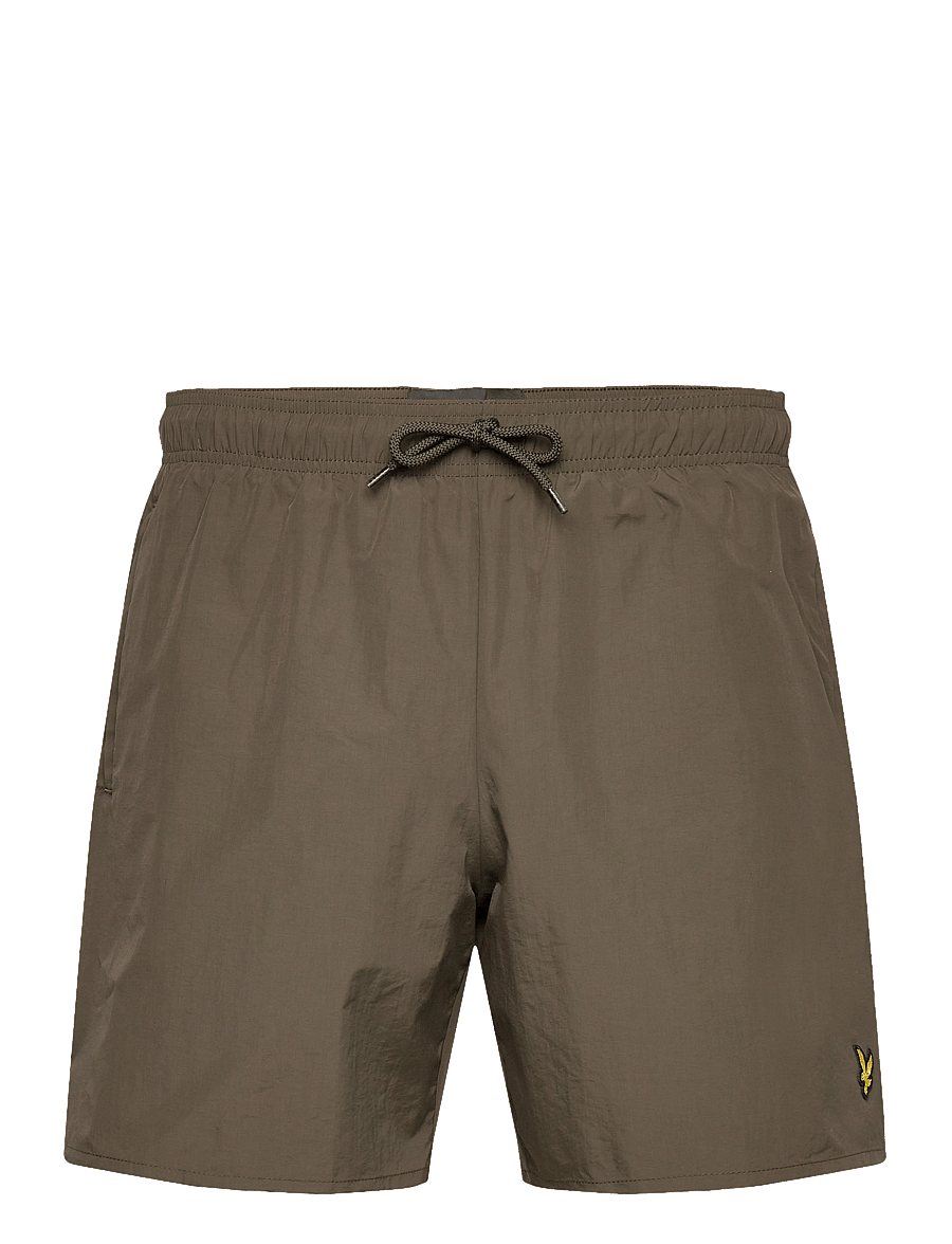 Lyle & Scott - Plain Swimshort - badehose - w485 olive - 1