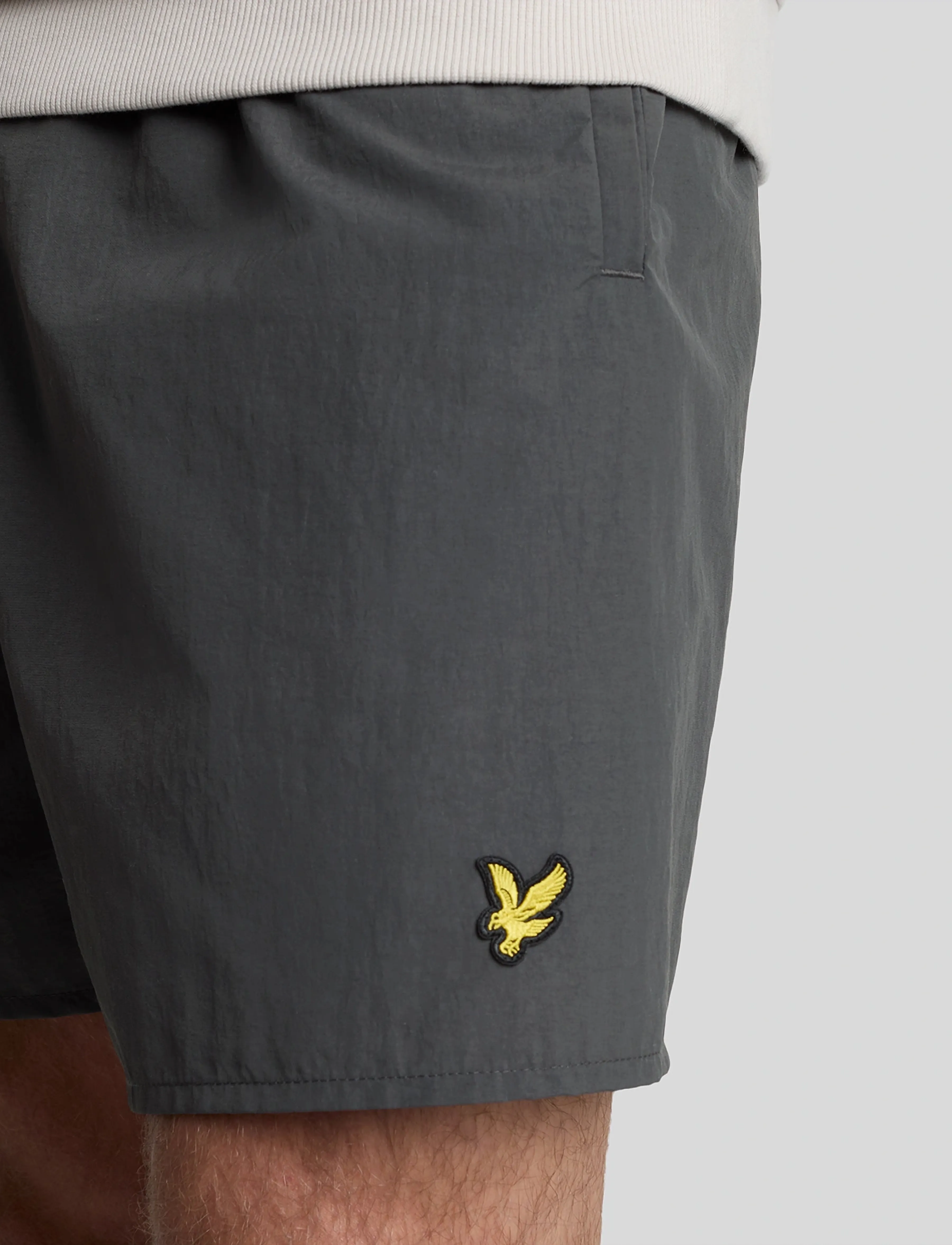 Lyle & Scott - Plain Swimshort - badehose - w635 gunmetal - 5