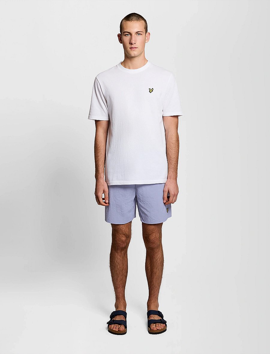 Lyle & Scott - Plain Swimshort - badehose - y128 bubble blue - 5