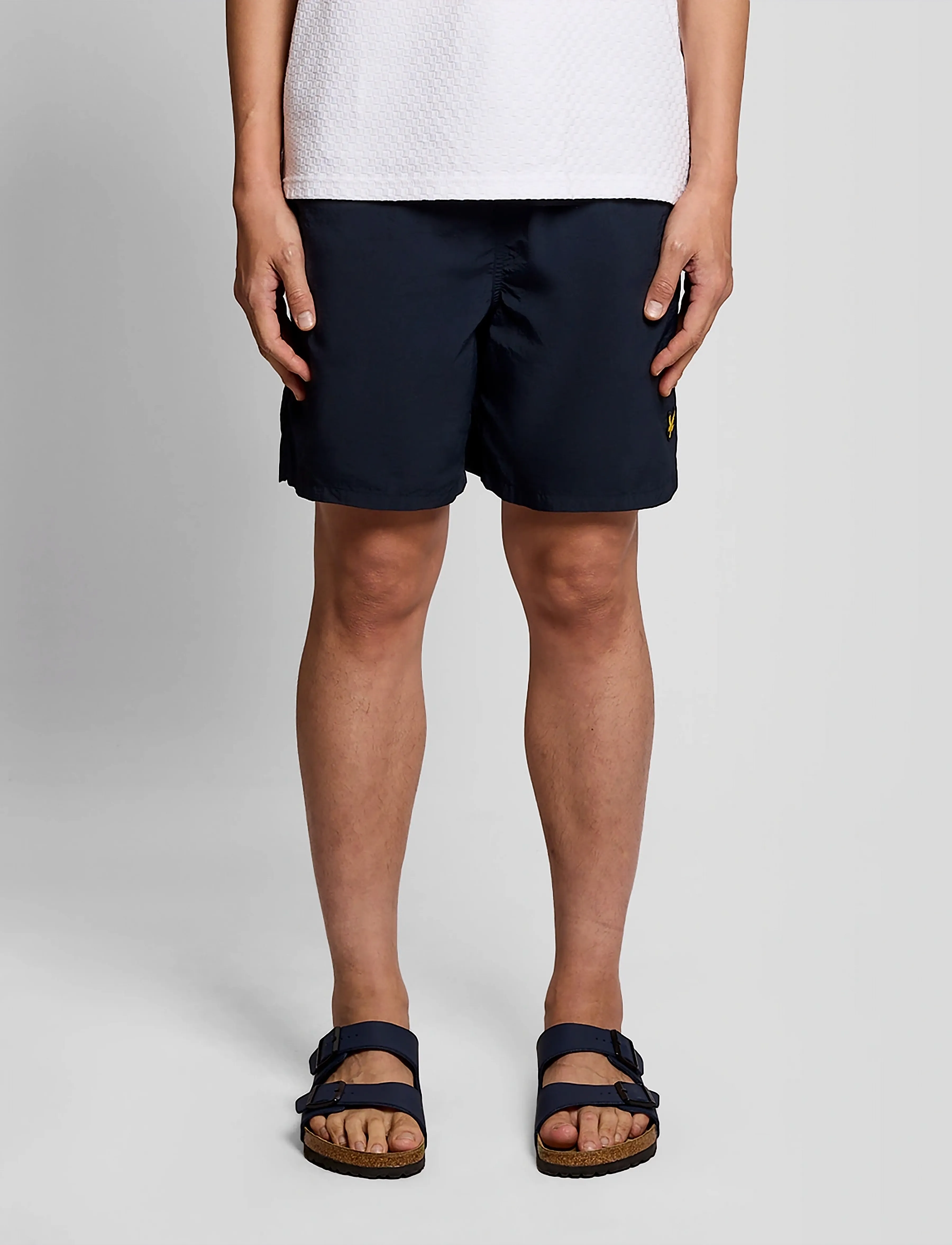 Lyle & Scott Plain Swimshort, S, Navy, Badetøj > Shorts, Herre