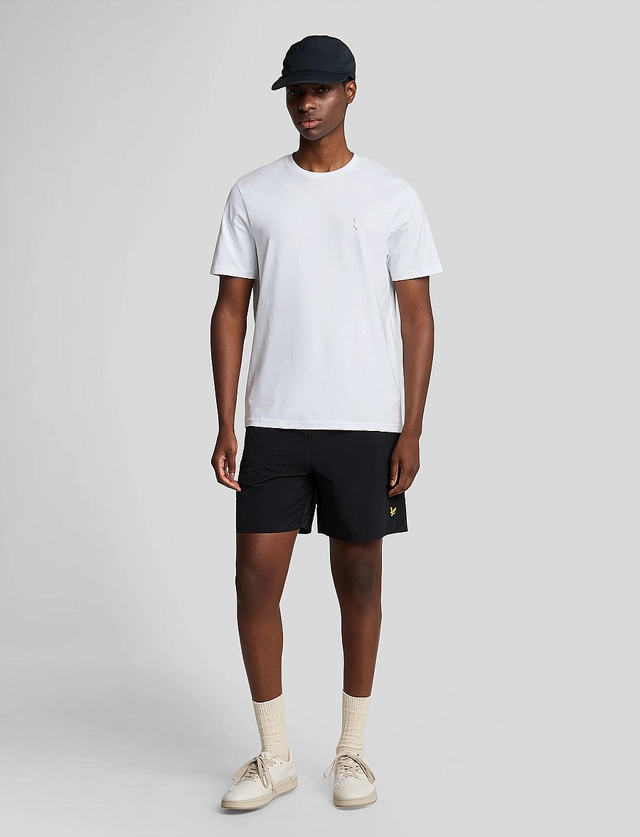 Lyle & Scott - Plain Swimshort - badehose - z865 jet black - 0