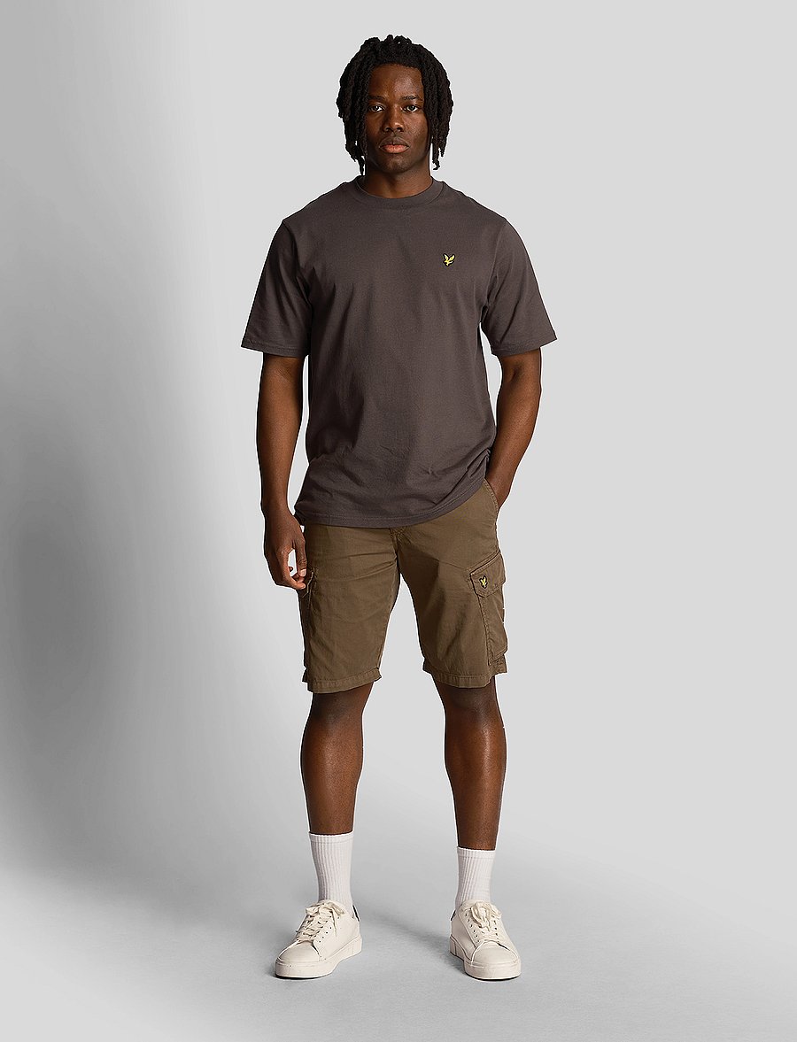 Lyle & Scott - Wembley Cargo Short - cargoshorts - w893 military green - 0
