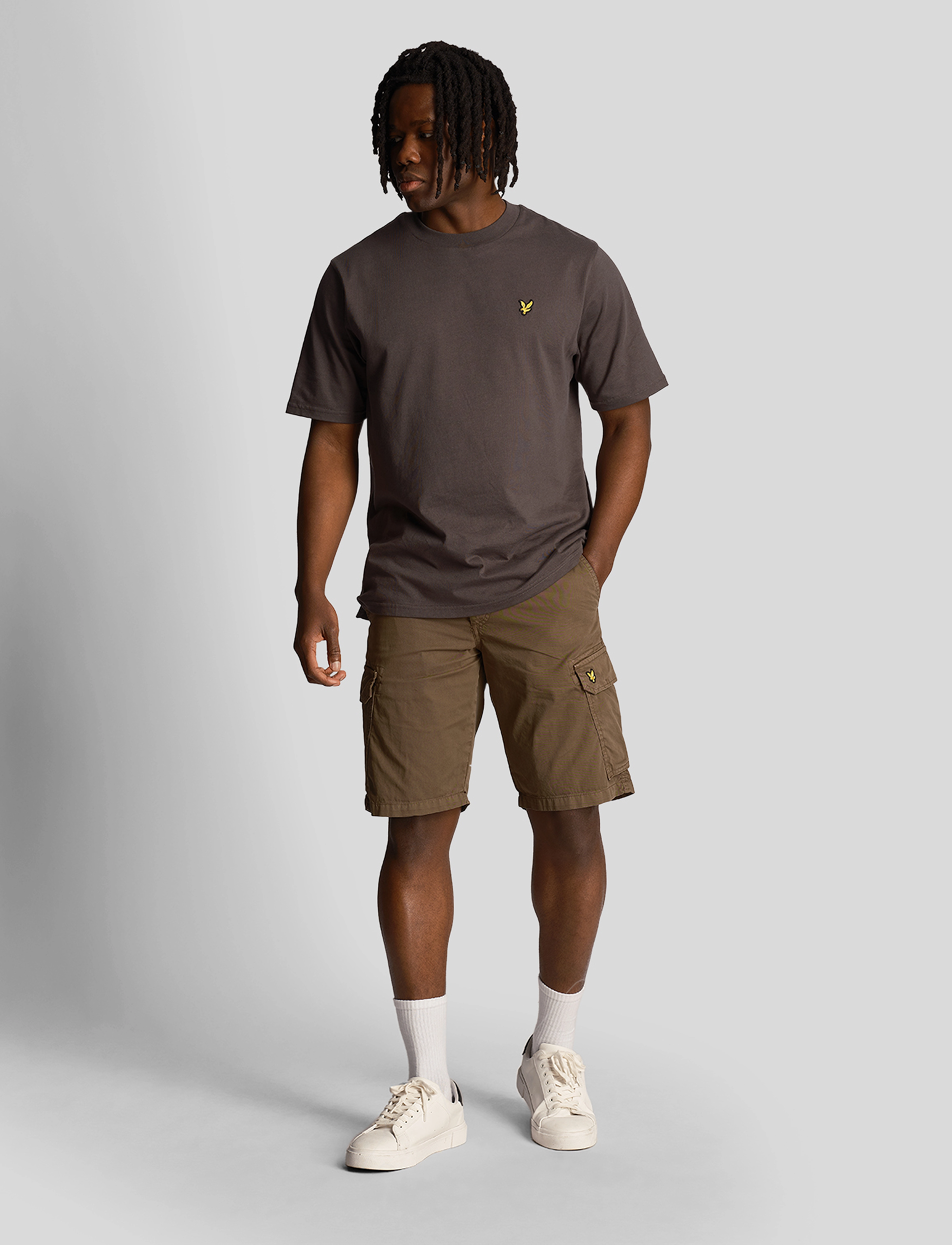 Lyle & Scott - Wembley Cargo Short - herren - w893 military green - 4