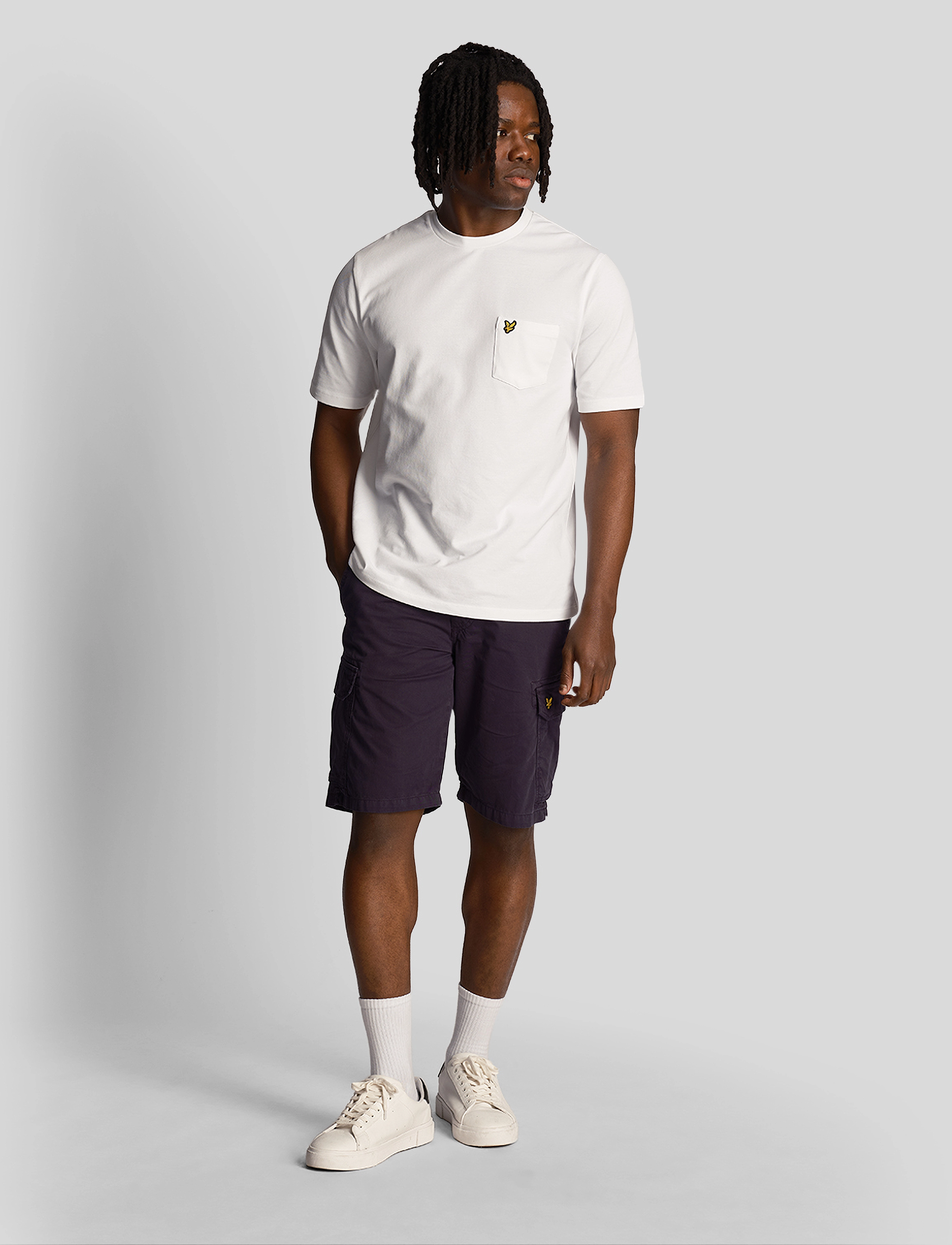 Lyle & Scott - Wembley Cargo Short - herren - z271 dark navy - 4