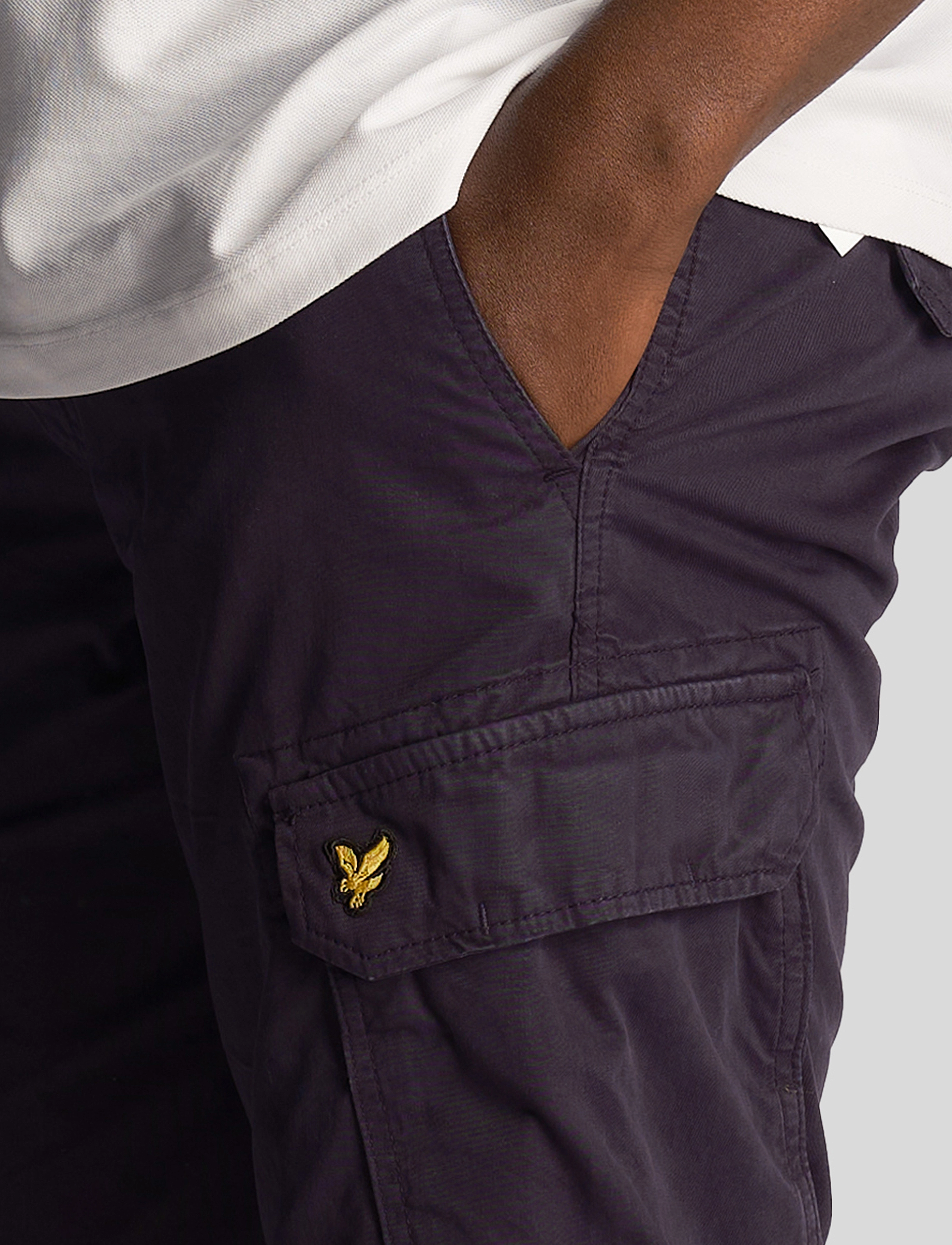 Lyle & Scott - Wembley Cargo Short - herren - z271 dark navy - 5