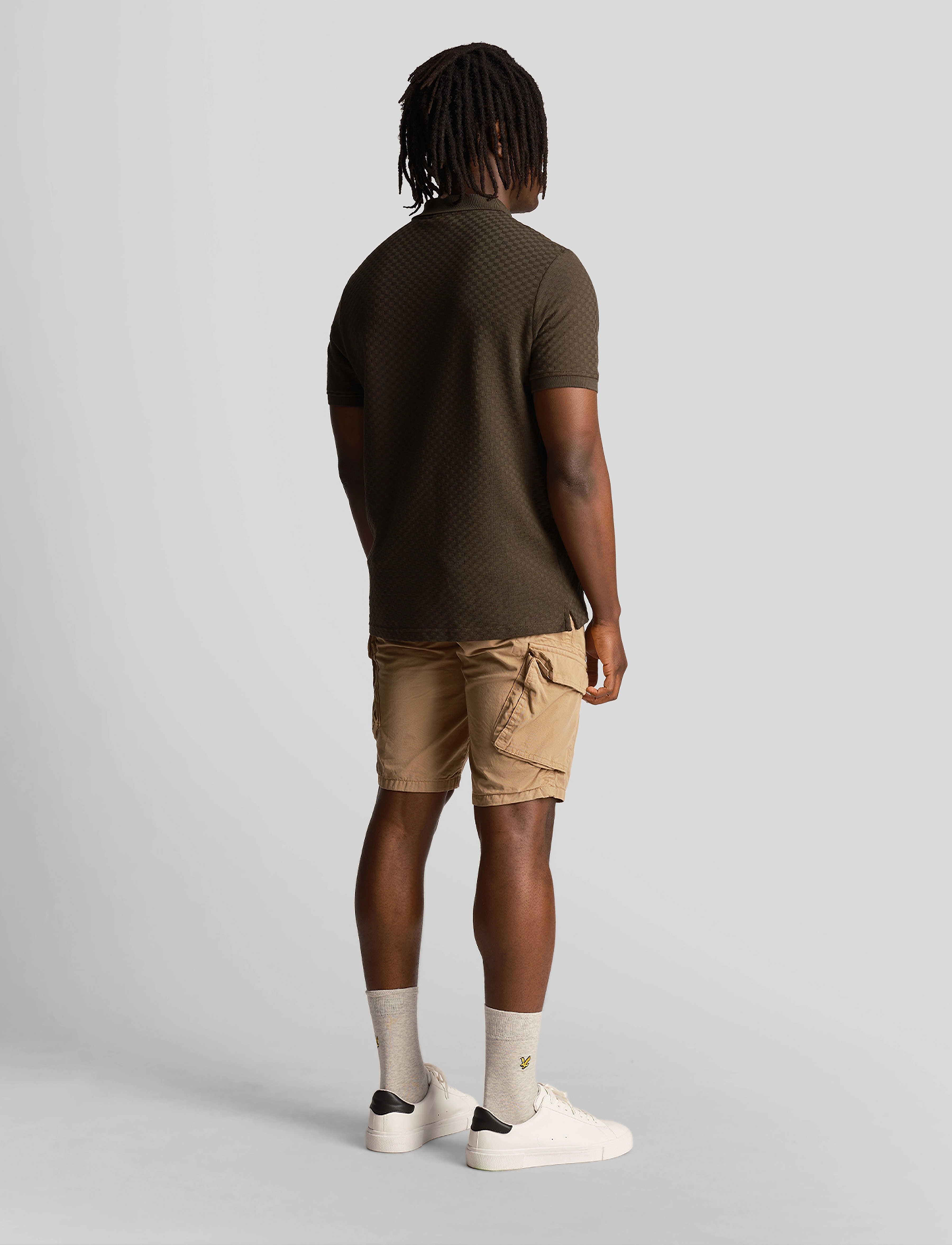 Lyle & Scott - Wembley Cargo Short - herren - biscuit - 3