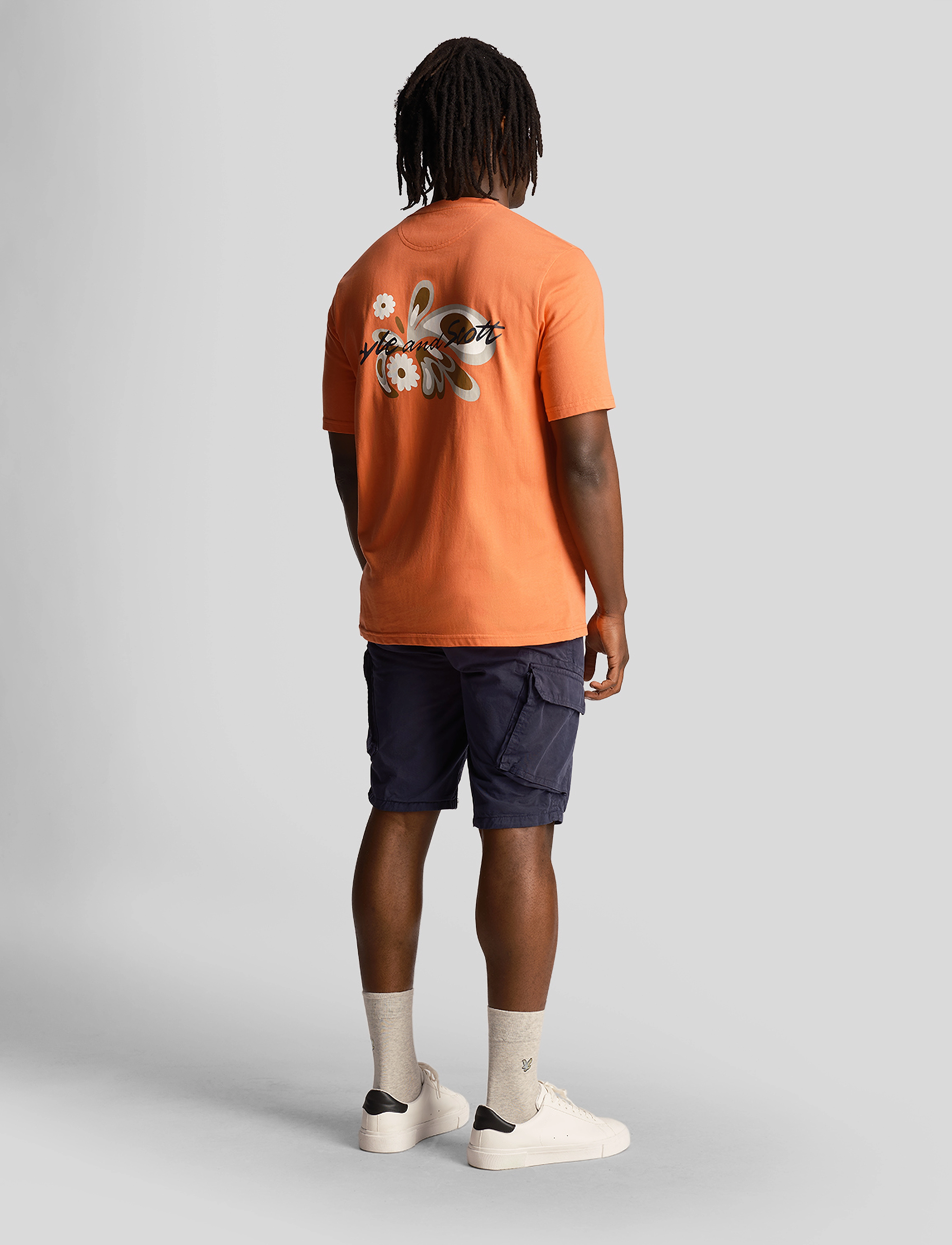 Lyle & Scott - Wembley Cargo Short - mænd - dark navy - 4