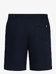 Lyle & Scott - Cotton Linen Short - linen shorts - z271 dark navy - 1