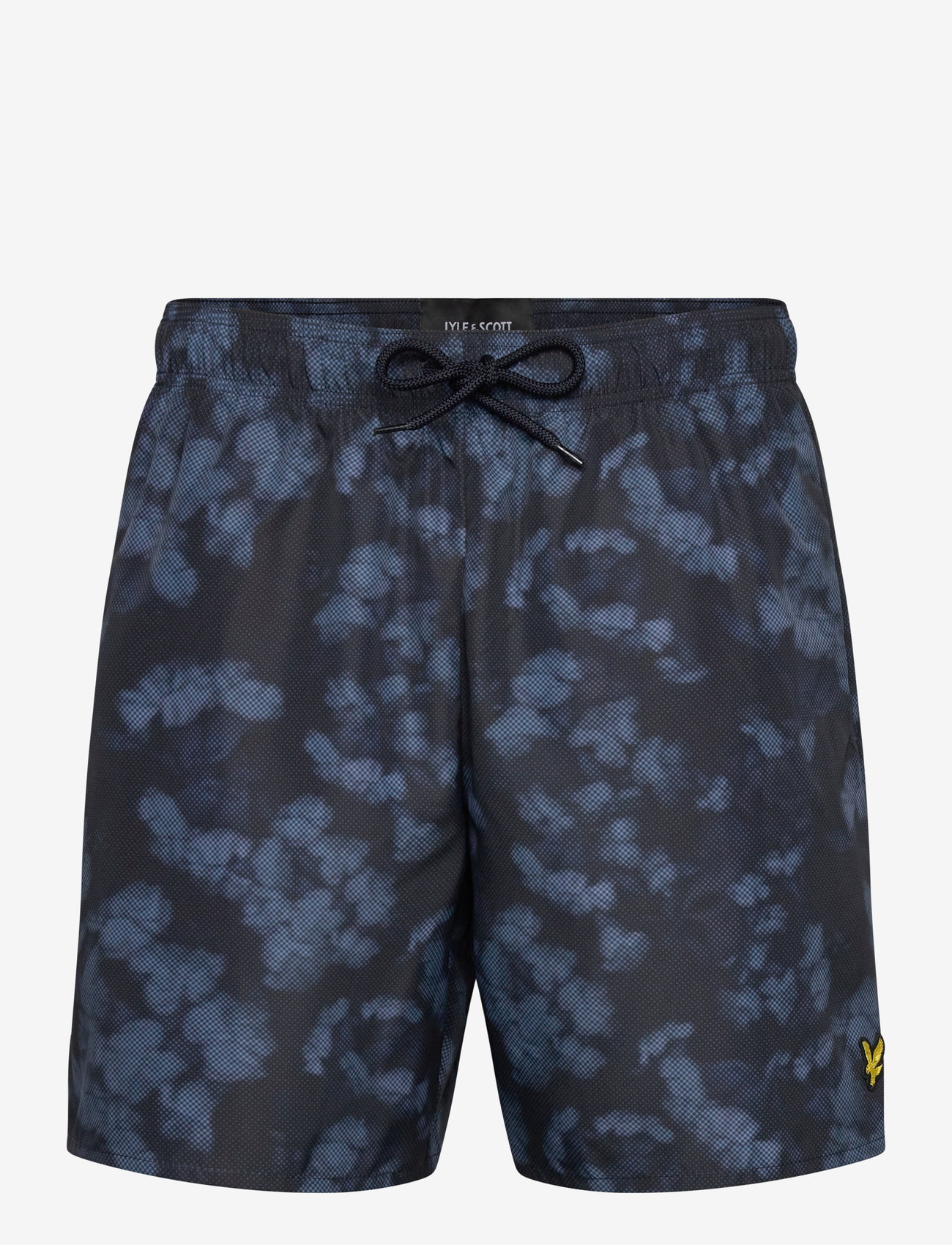 Lyle & Scott - Digital Floral Print Swim Short - badshorts - z271 dark navy - 1
