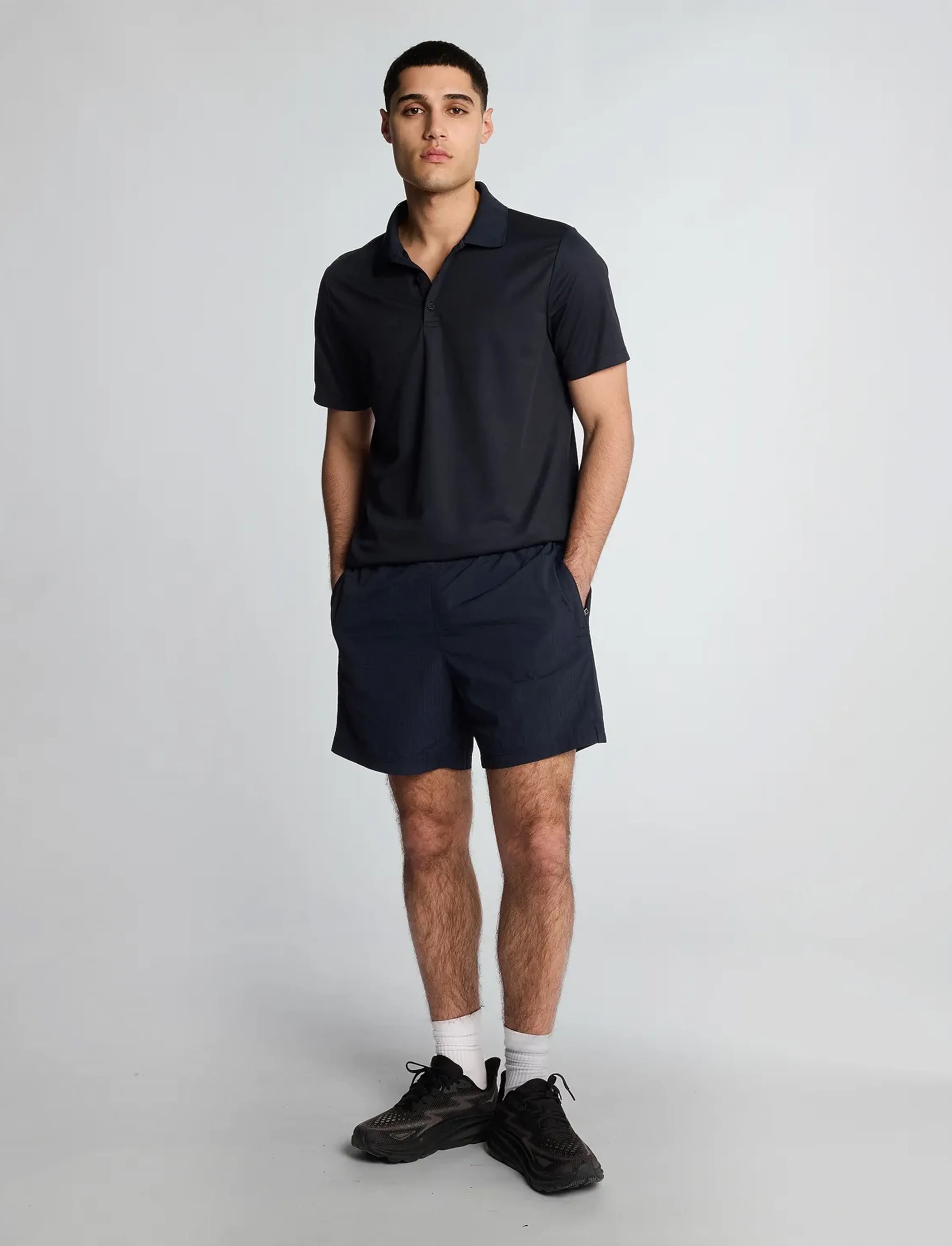 Lyle & Scott Lightweight Ripstop Short, Mænd, Letvægts Ripstop Shorts, Navy, Str: S