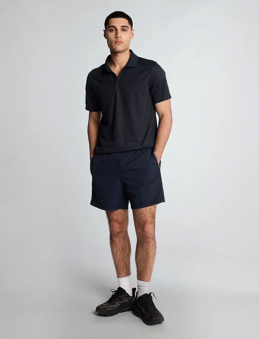 Lyle & Scott - Lightweight Ripstop Short - hversdagsstuttbuxur - z271 dark navy - 0