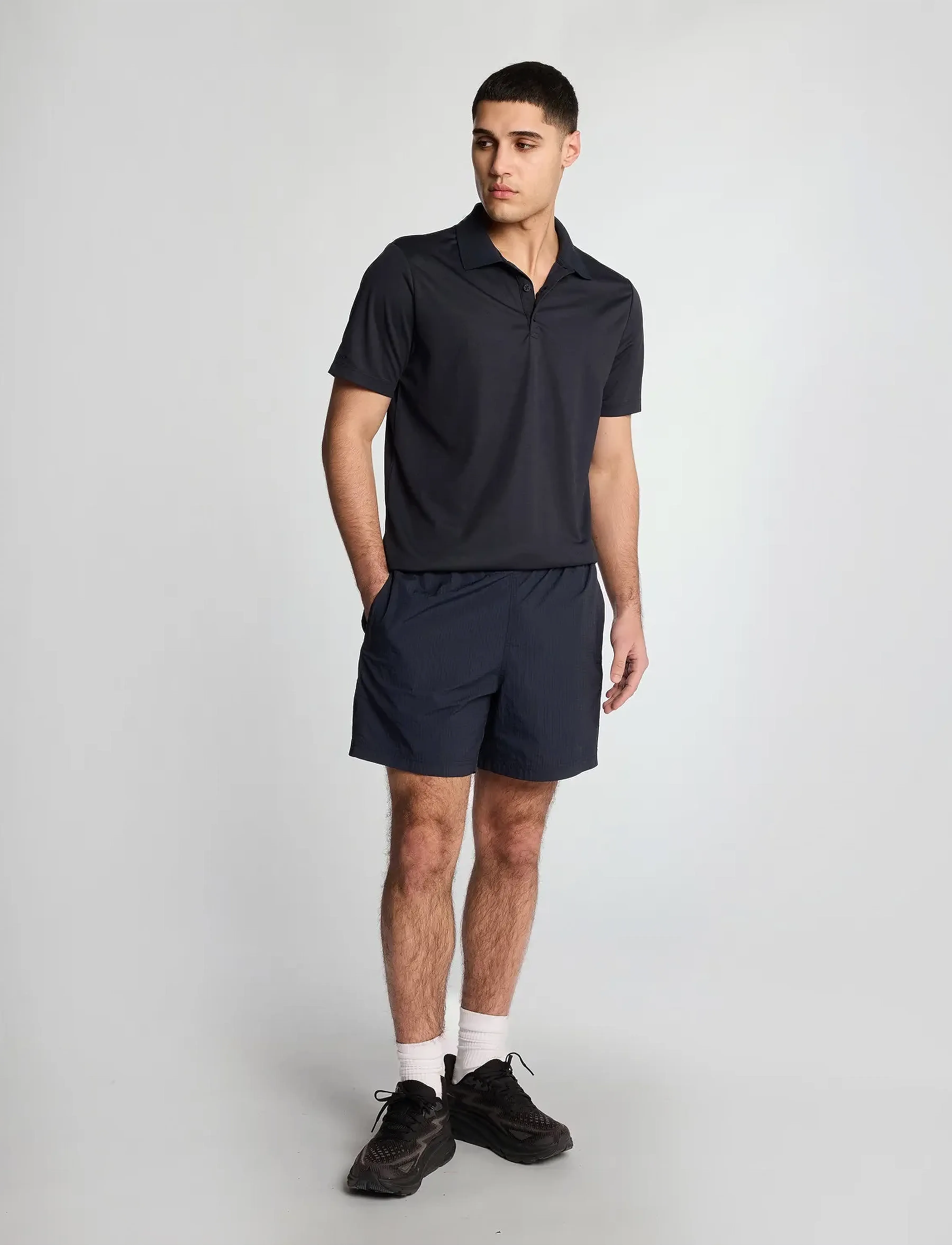 Lyle & Scott - Lightweight Ripstop Short - casual shorts - z271 dark navy - 4