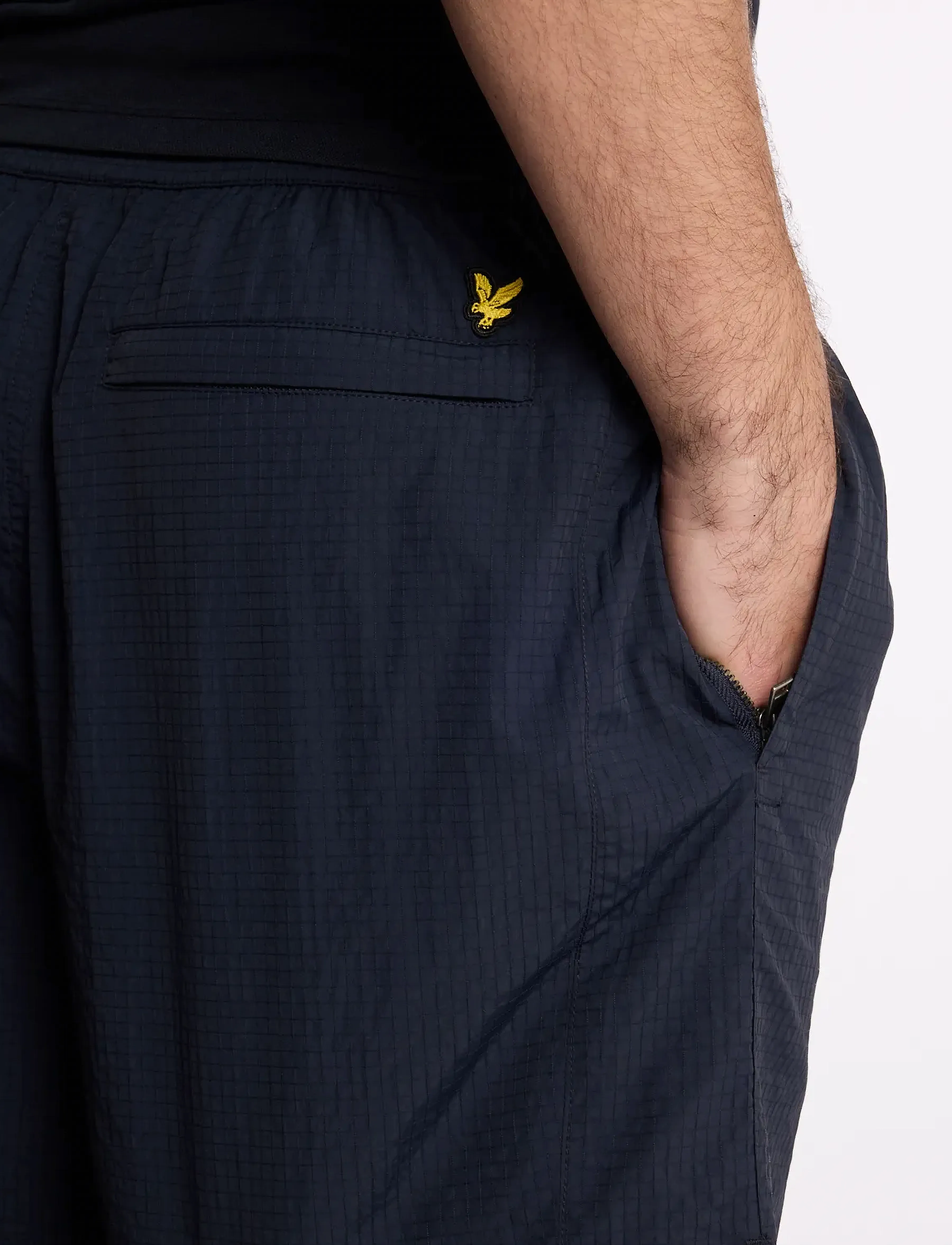 Lyle & Scott - Lightweight Ripstop Short - casual shorts - z271 dark navy - 5