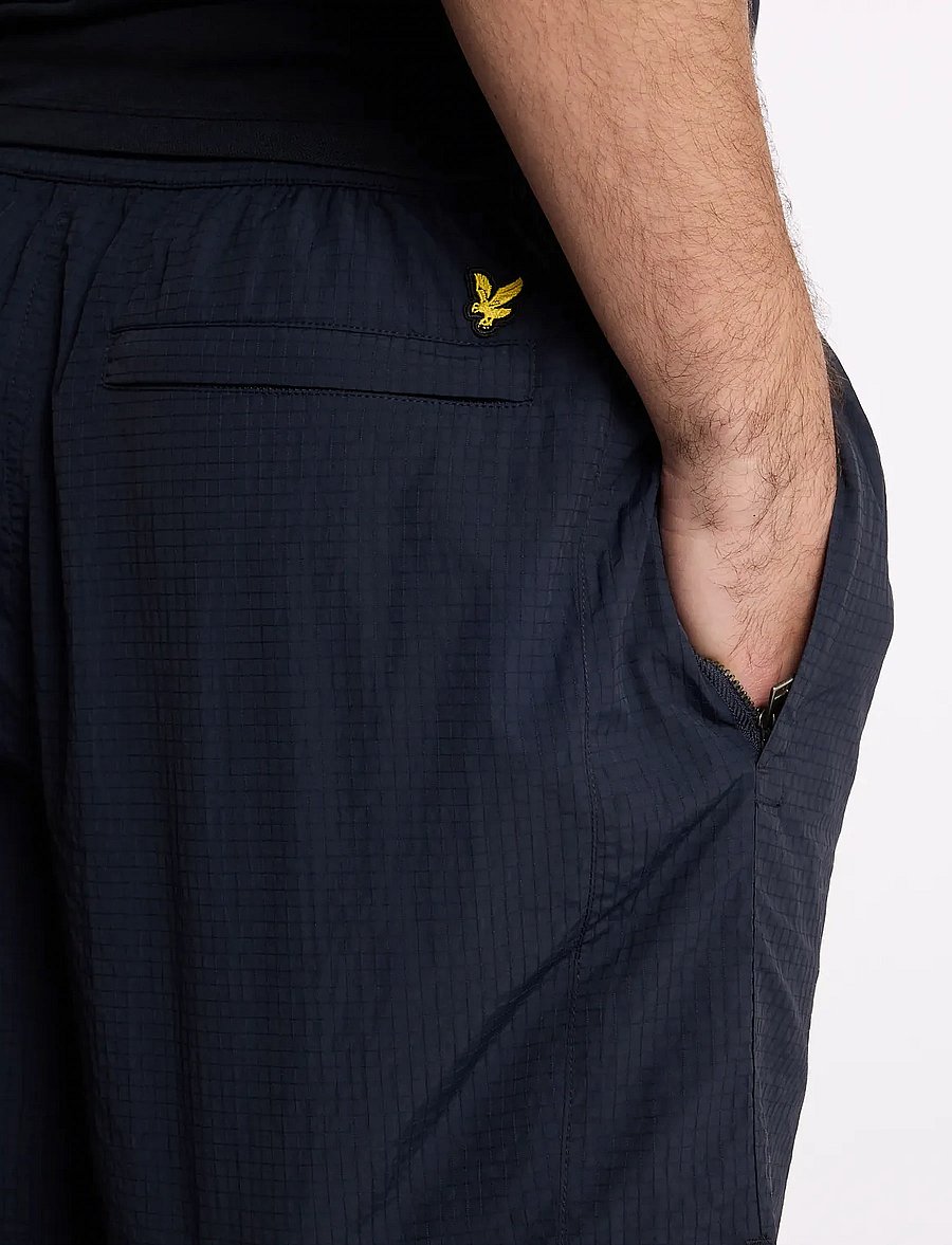 Lyle & Scott - Lightweight Ripstop Short - hversdagsstuttbuxur - z271 dark navy - 5