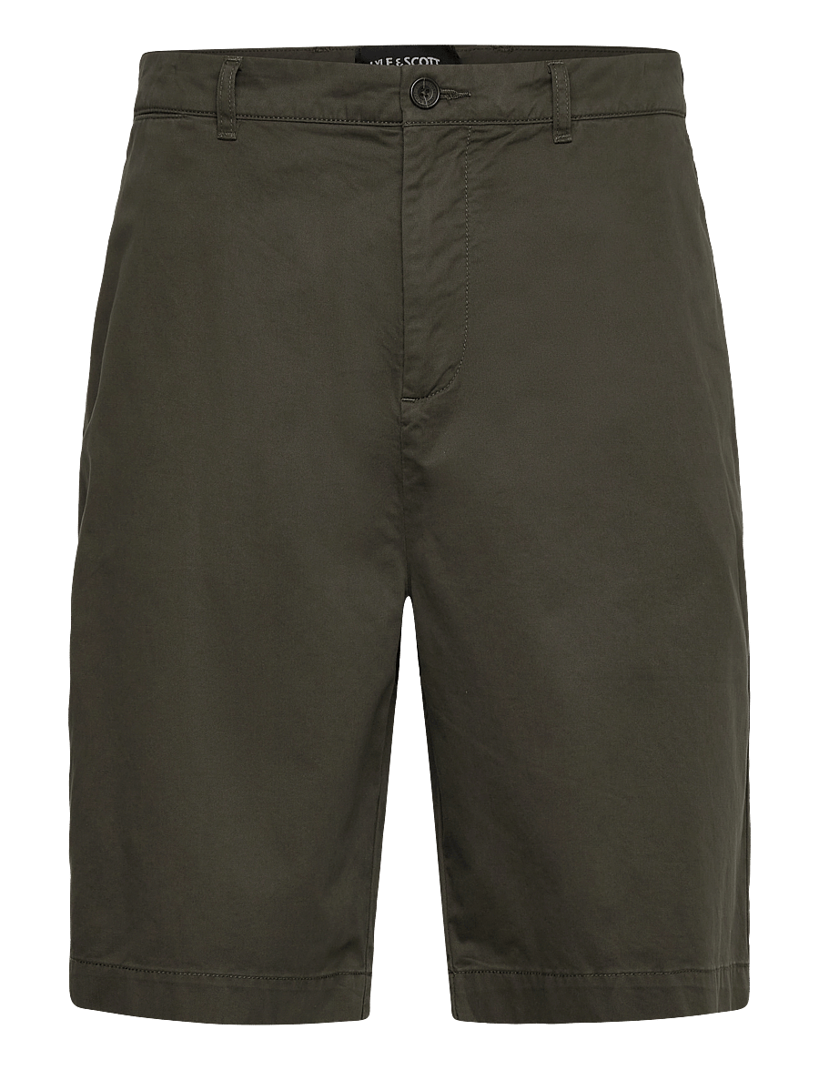 Lyle & Scott - Chino Short - chinos shorts - w485 olive - 0