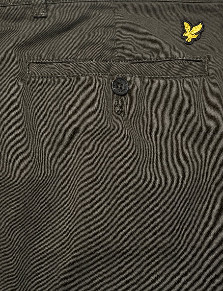 Lyle & Scott - Chino Short - chinos shorts - w485 olive - 4