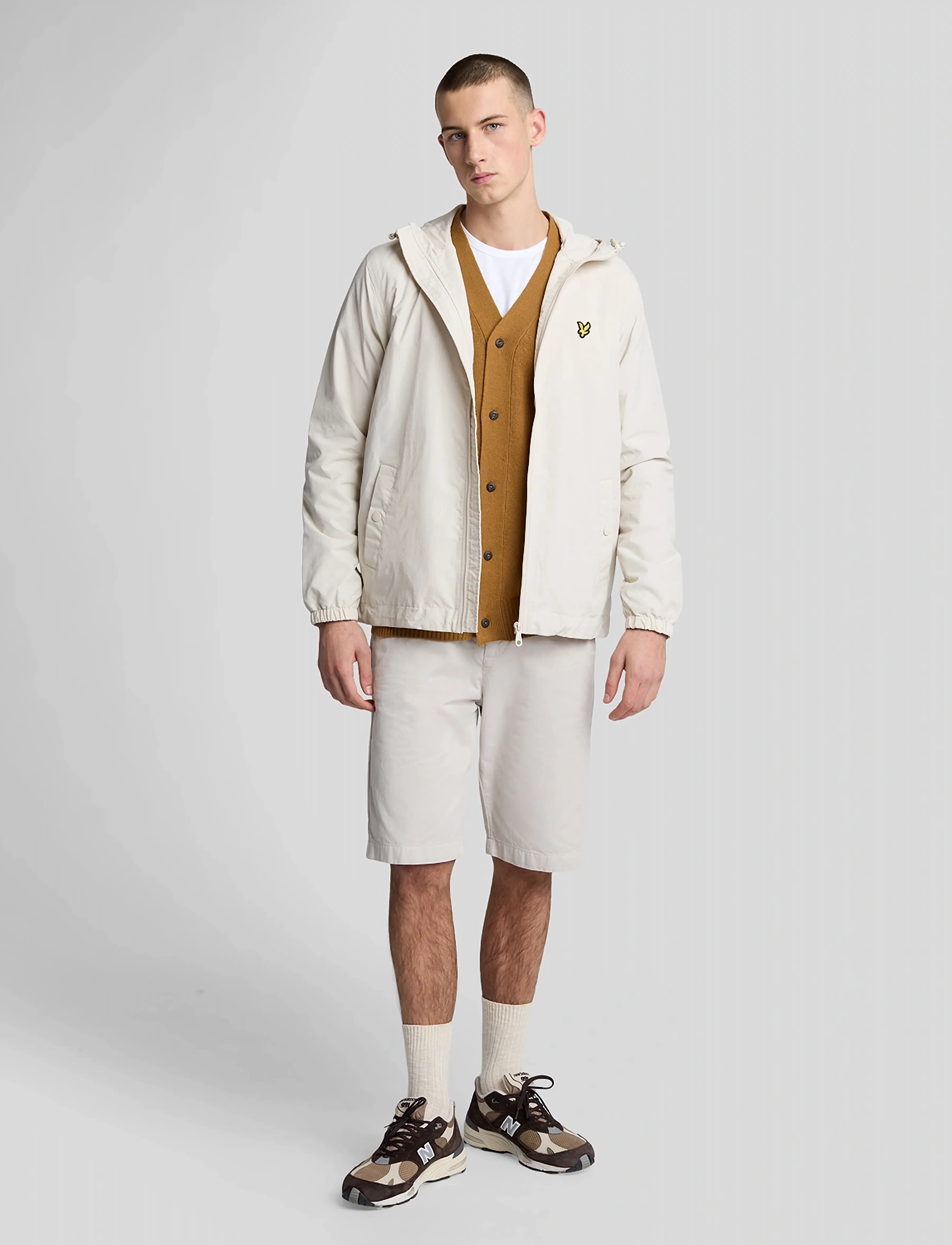 Lyle & Scott Chino Short, 32, Shorts, Beige - Chinos Männerswear