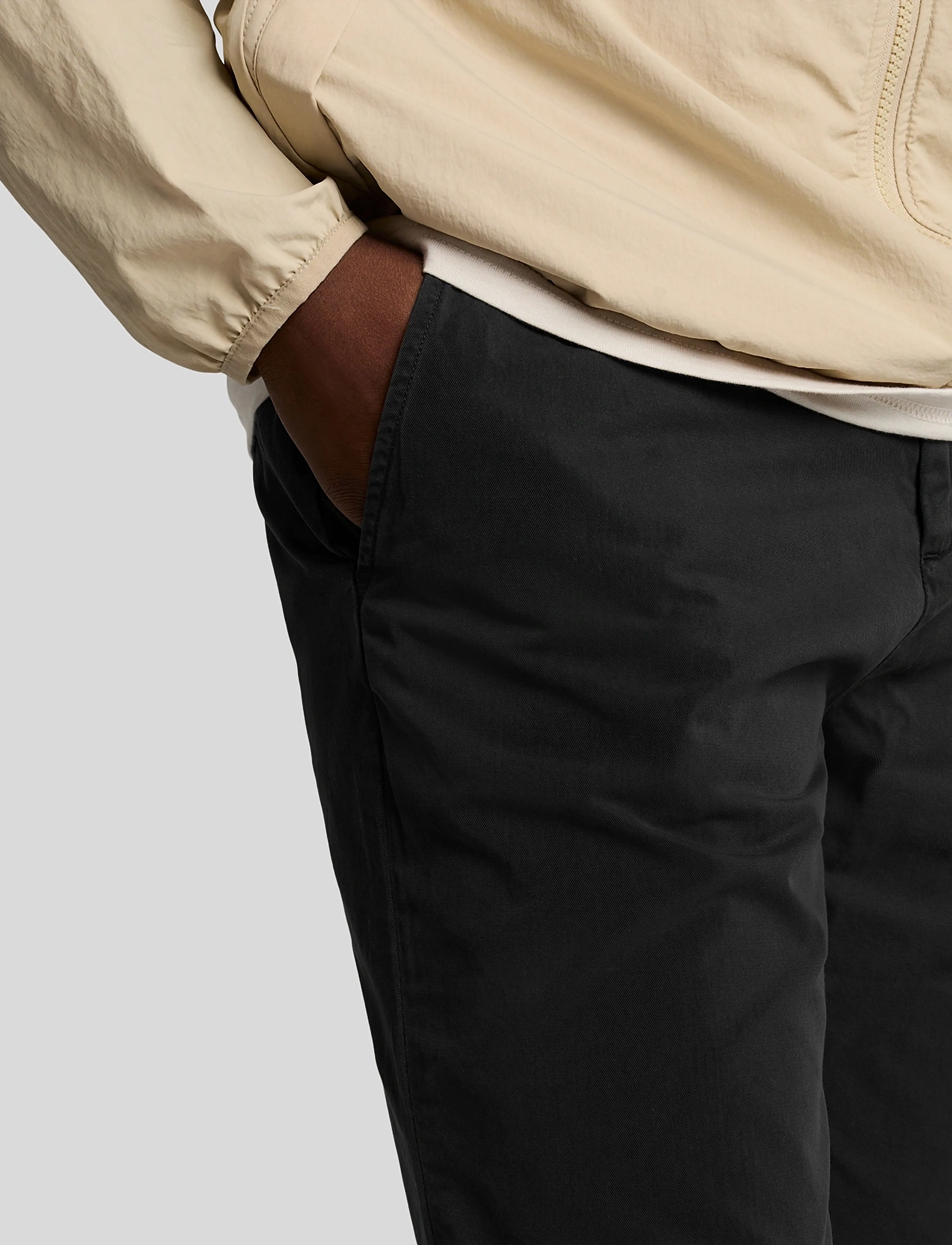 Lyle & Scott - Chino Short - chinos shorts - z865 jet black - 5