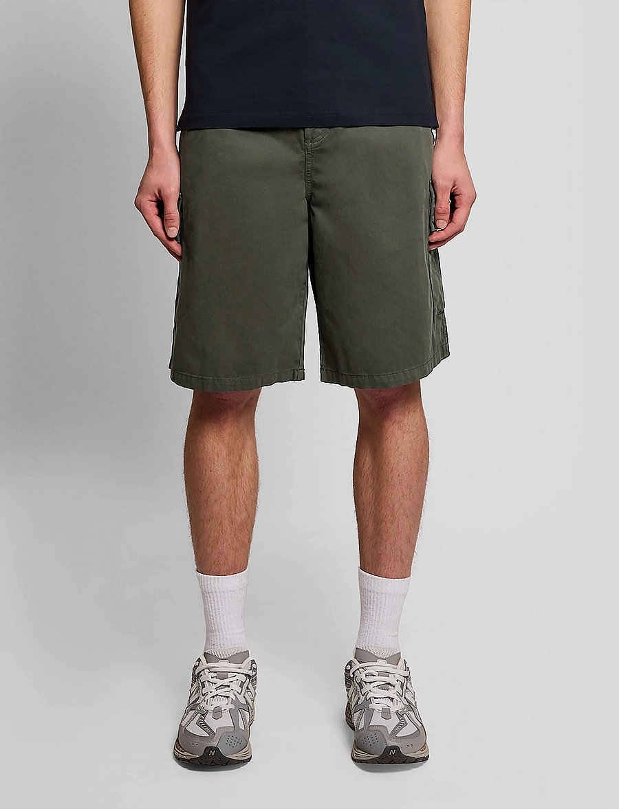 Lyle & Scott - Cargo Short - cargo shorts - w485 olive - 0