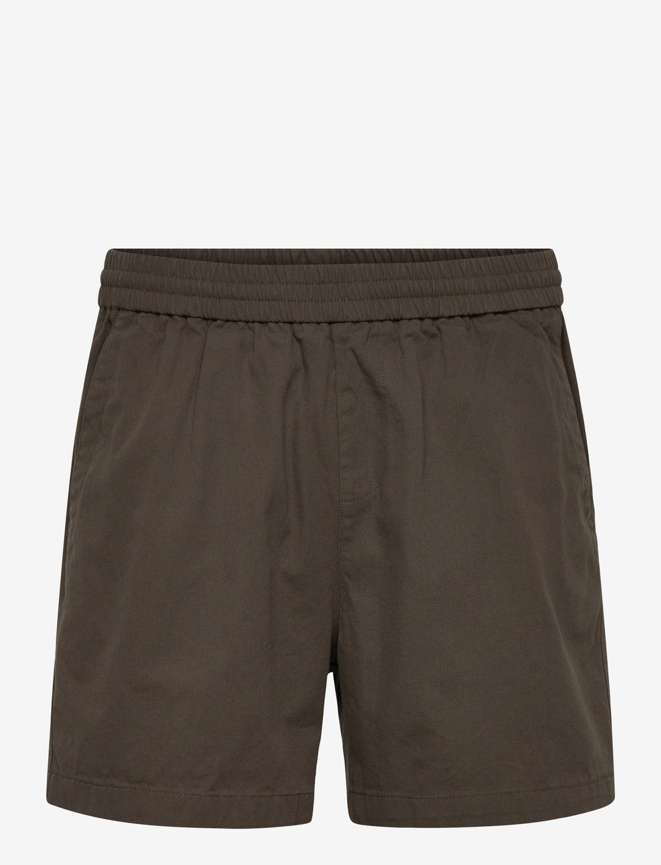 Lyle & Scott - Washed Cotton Short - casual shorts - y118 soft black - 1
