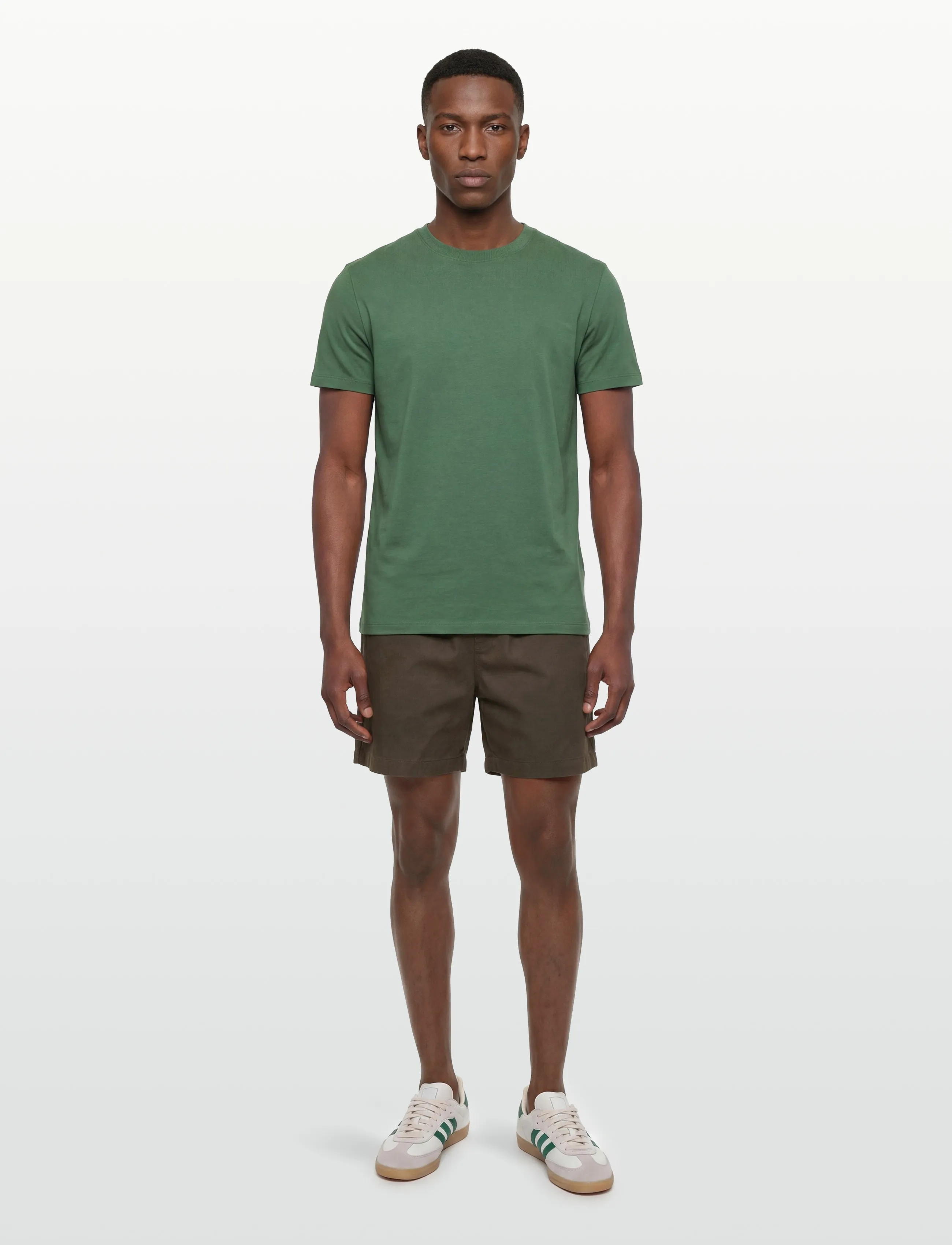Lyle & Scott Washed Cotton Short, XXL, Khaki green, Shorts > Afslappede Shorts, Herre