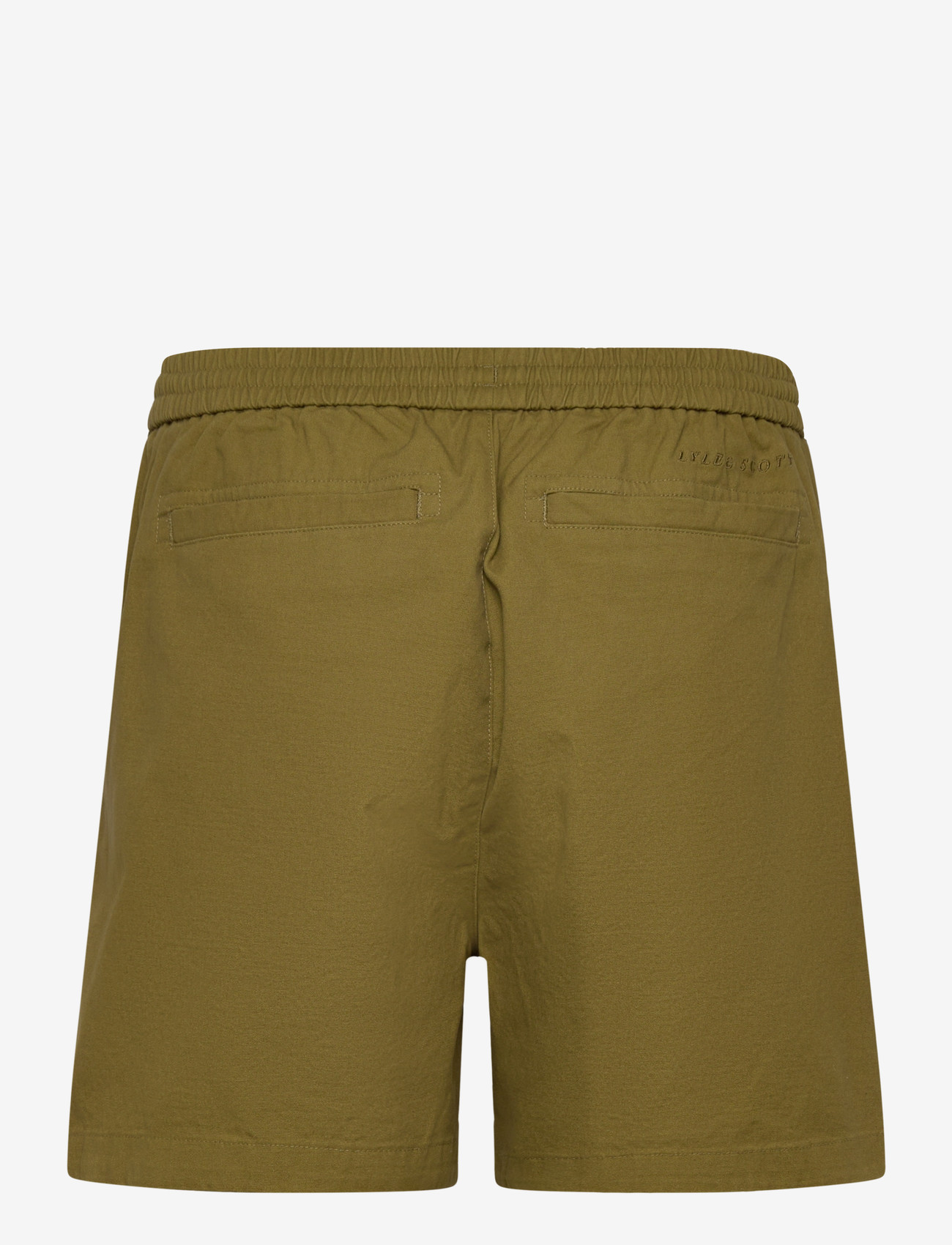 Lyle & Scott - Washed Cotton Short - hversdagsstuttbuxur - y127 bright olive - 1