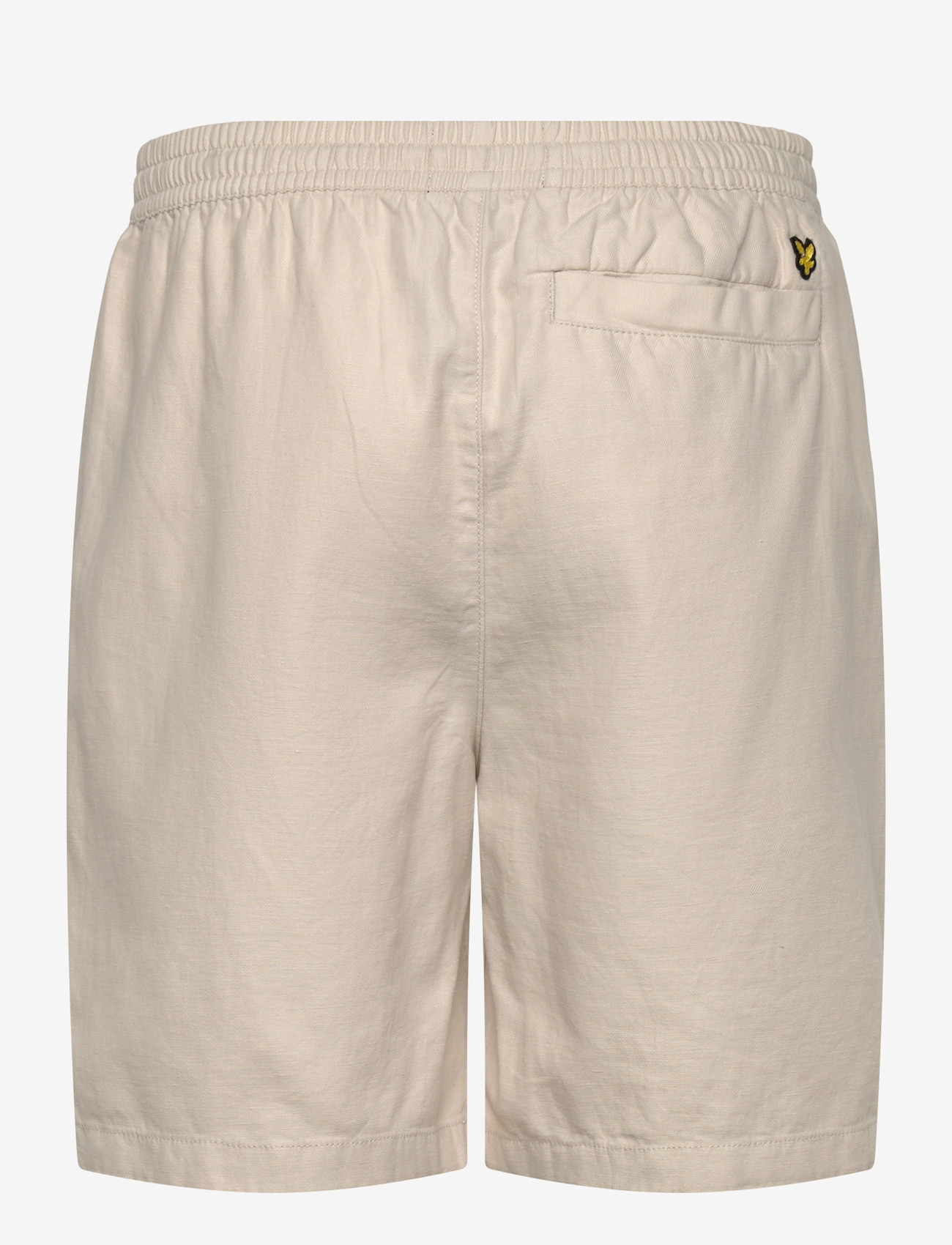 Lyle & Scott - Linen Short - linneshorts - w503 putty - 1