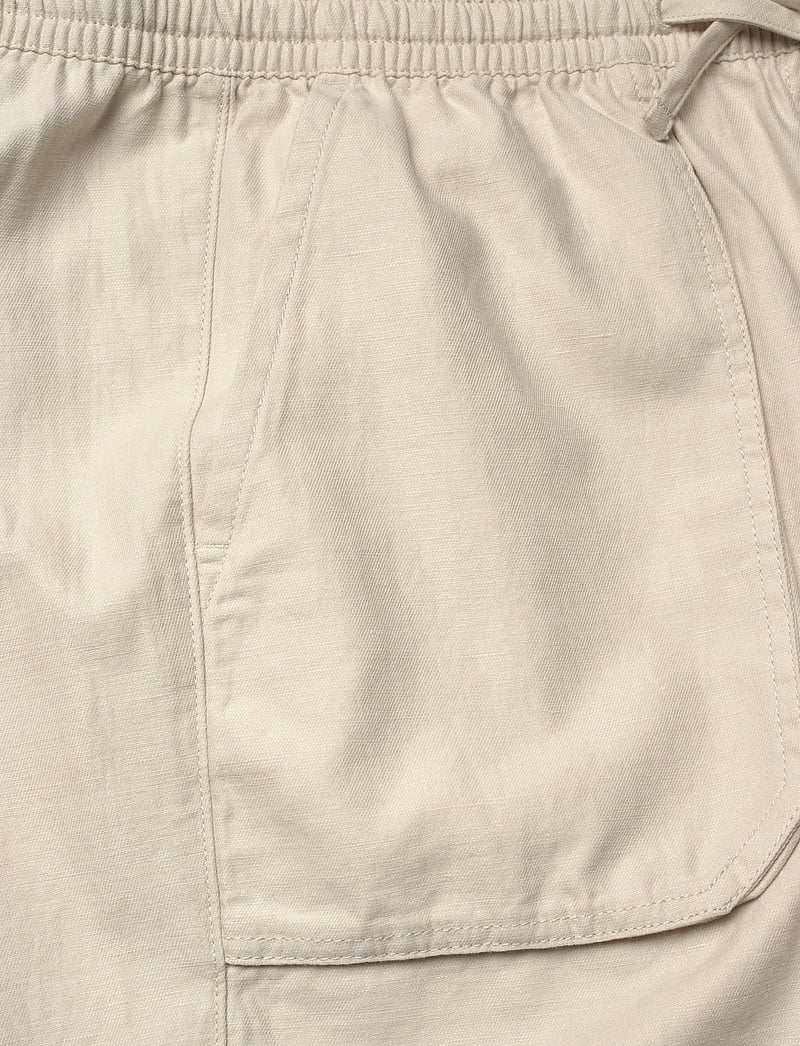Lyle & Scott - Linen Short - linneshorts - w503 putty - 2