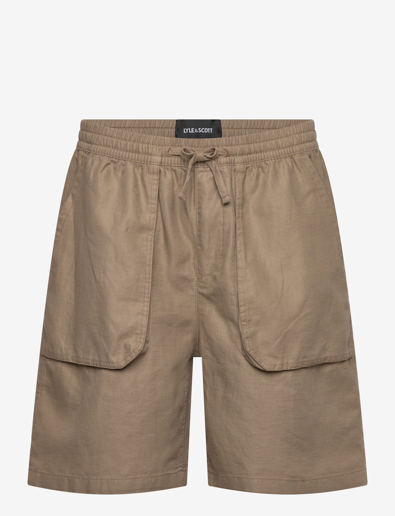 Lyle & Scott - Linen Short - leinen-shorts - y129 lint - 1