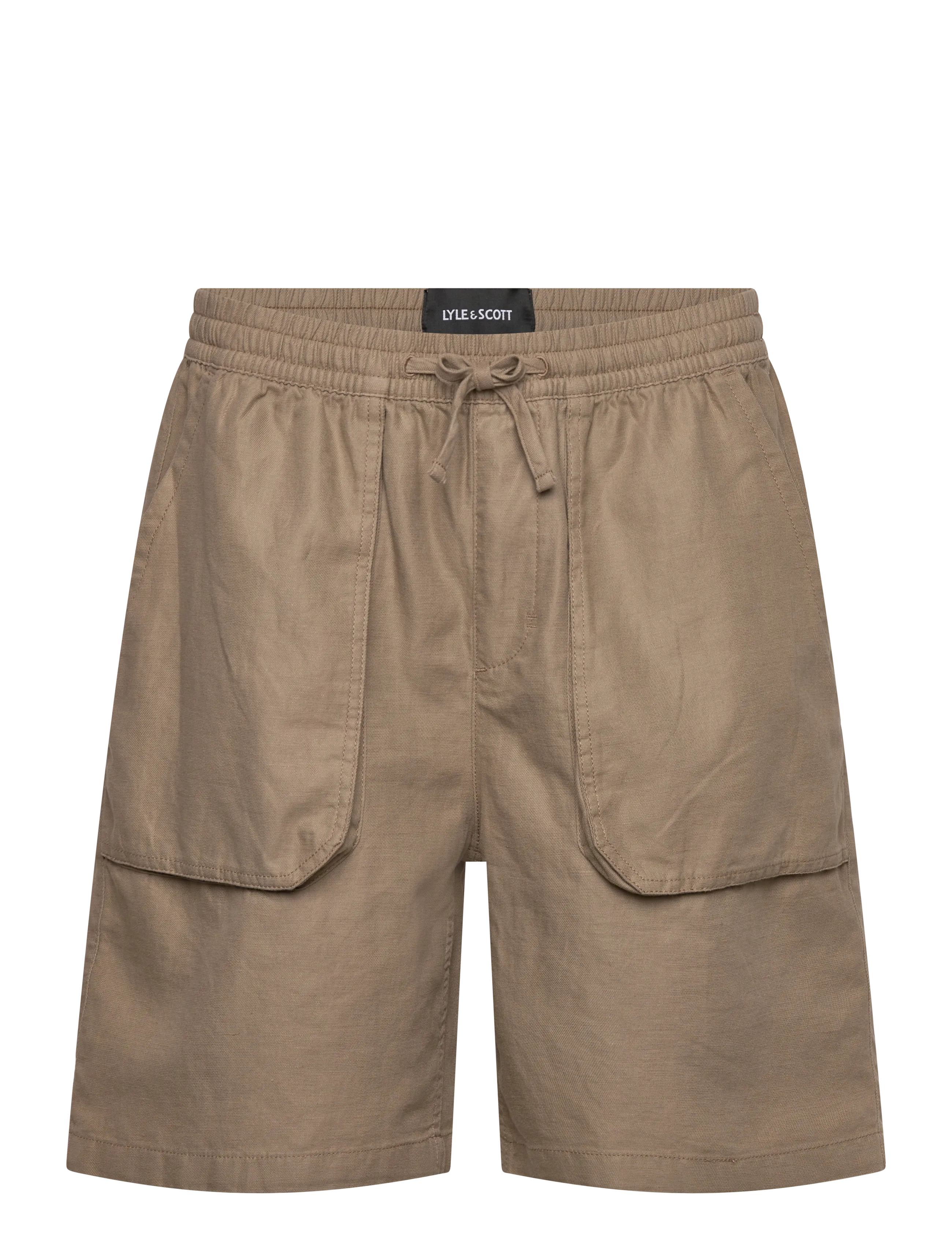 Lyle & Scott Linen Short - Shorts - Y129 LINT / beige