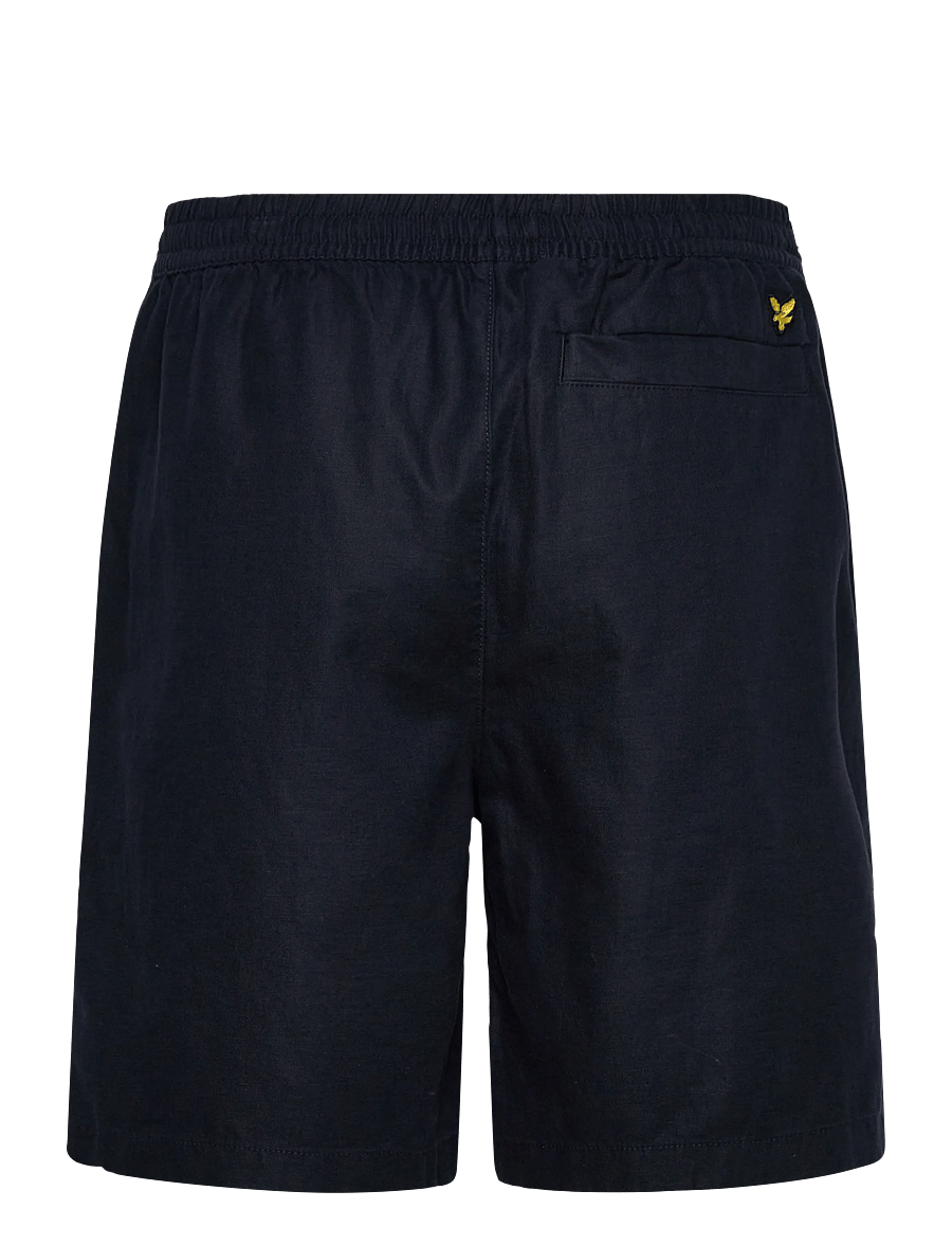 Lyle & Scott - Linen Short - linen shorts - z271 dark navy - 2