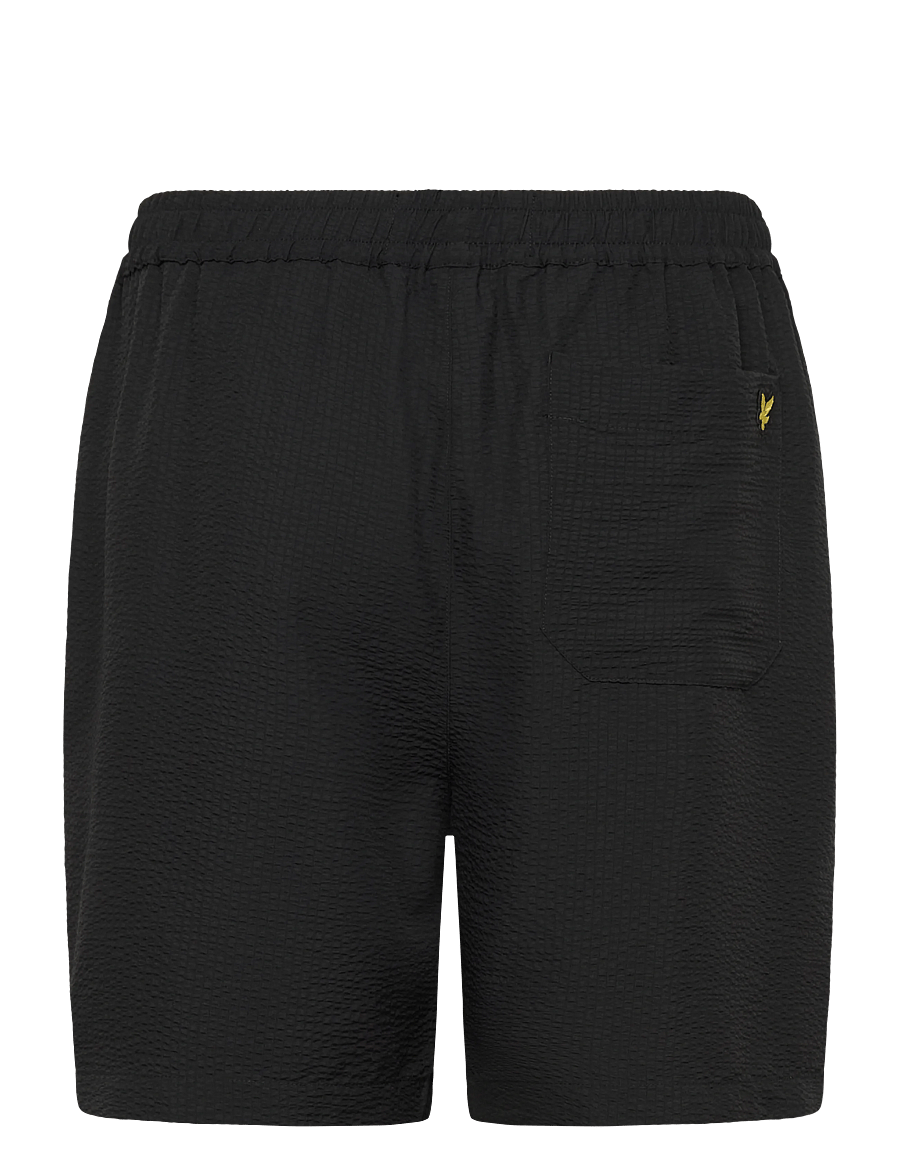 Lyle & Scott - Crinkle Resort Short - freizeitshorts - jet black - 2
