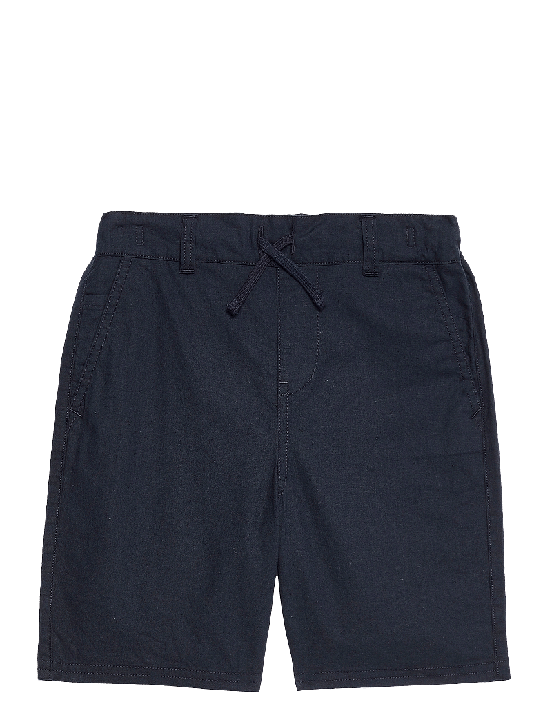 Lyle & Scott - Linen Short - chino-shorts - z271 dark navy - 1