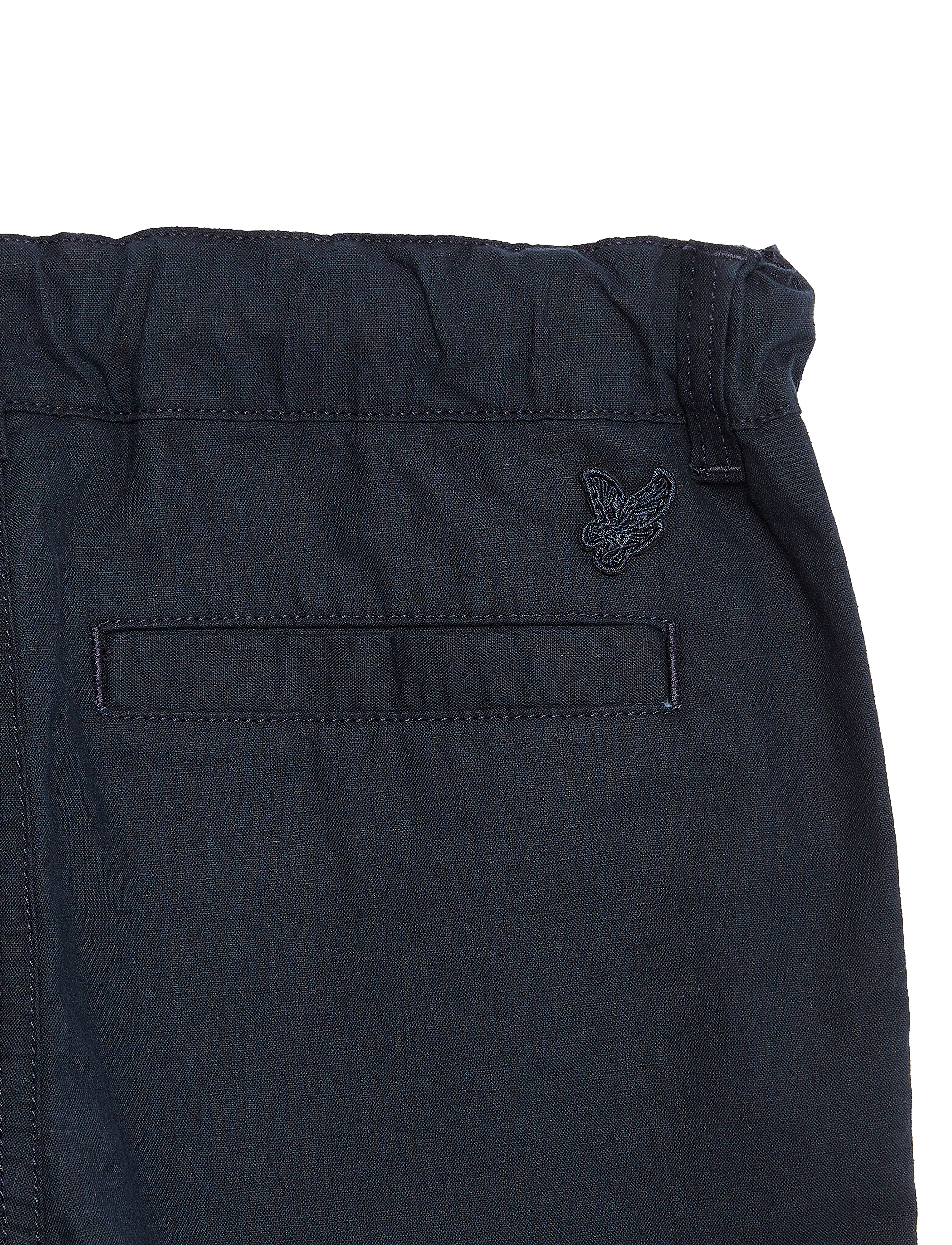 Lyle & Scott - Linen Short - chino shorts - z271 dark navy - 4
