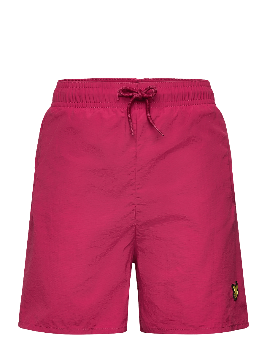Lyle & Scott - Plain Swim Short - badehosen - e46 cranberry - 1