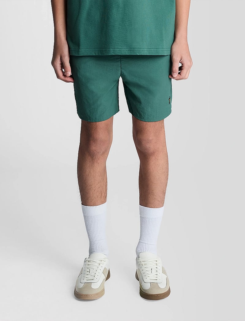 Lyle & Scott - Plain Swim Short - badehosen - w130 everglade - 0