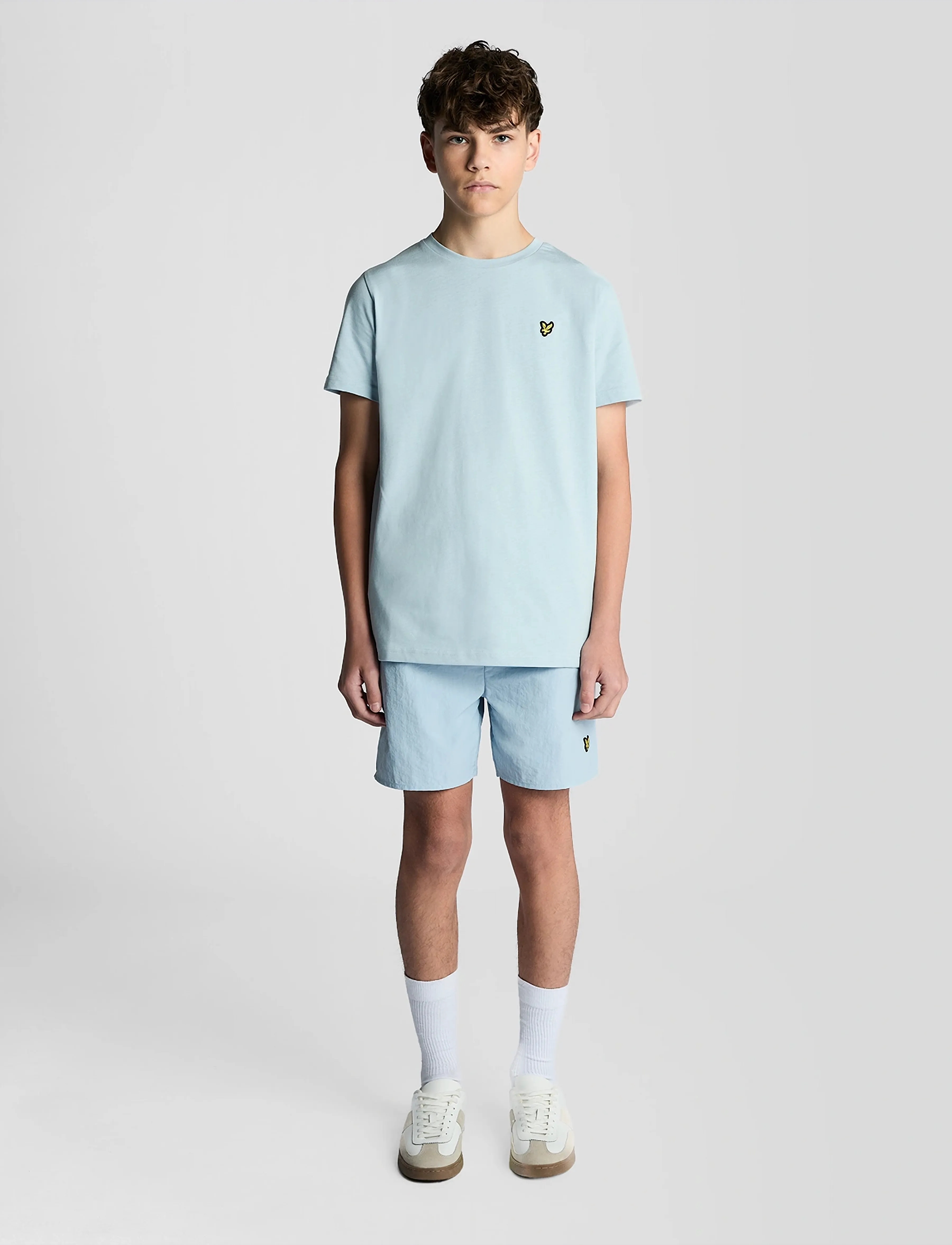 Lyle & Scott - Plain Swim Short - swimshorts - w596 opal blue - 3