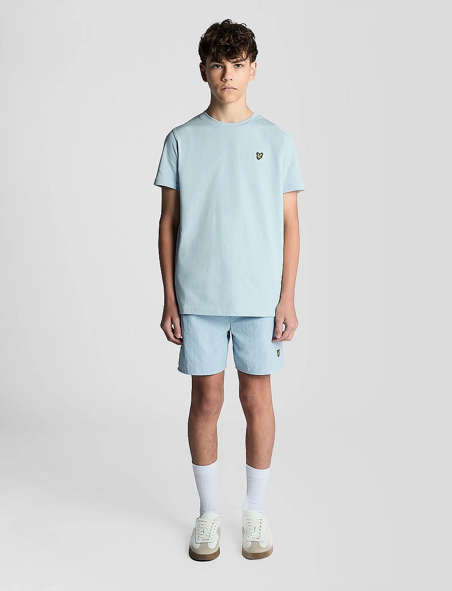 Lyle & Scott - Plain Swim Short - badshorts - w596 opal blue - 3